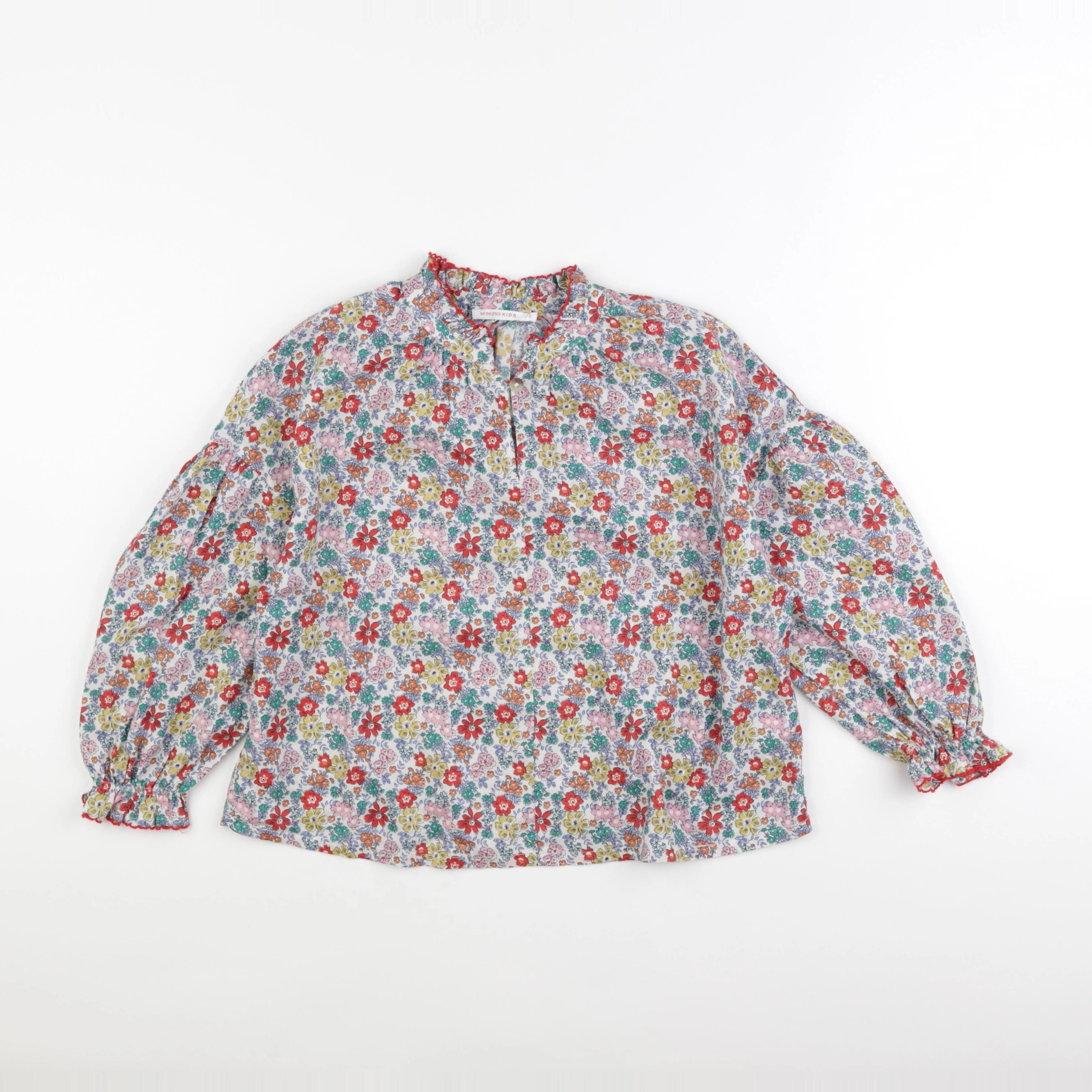 Monoprix - blouse multicolore - 5 ans