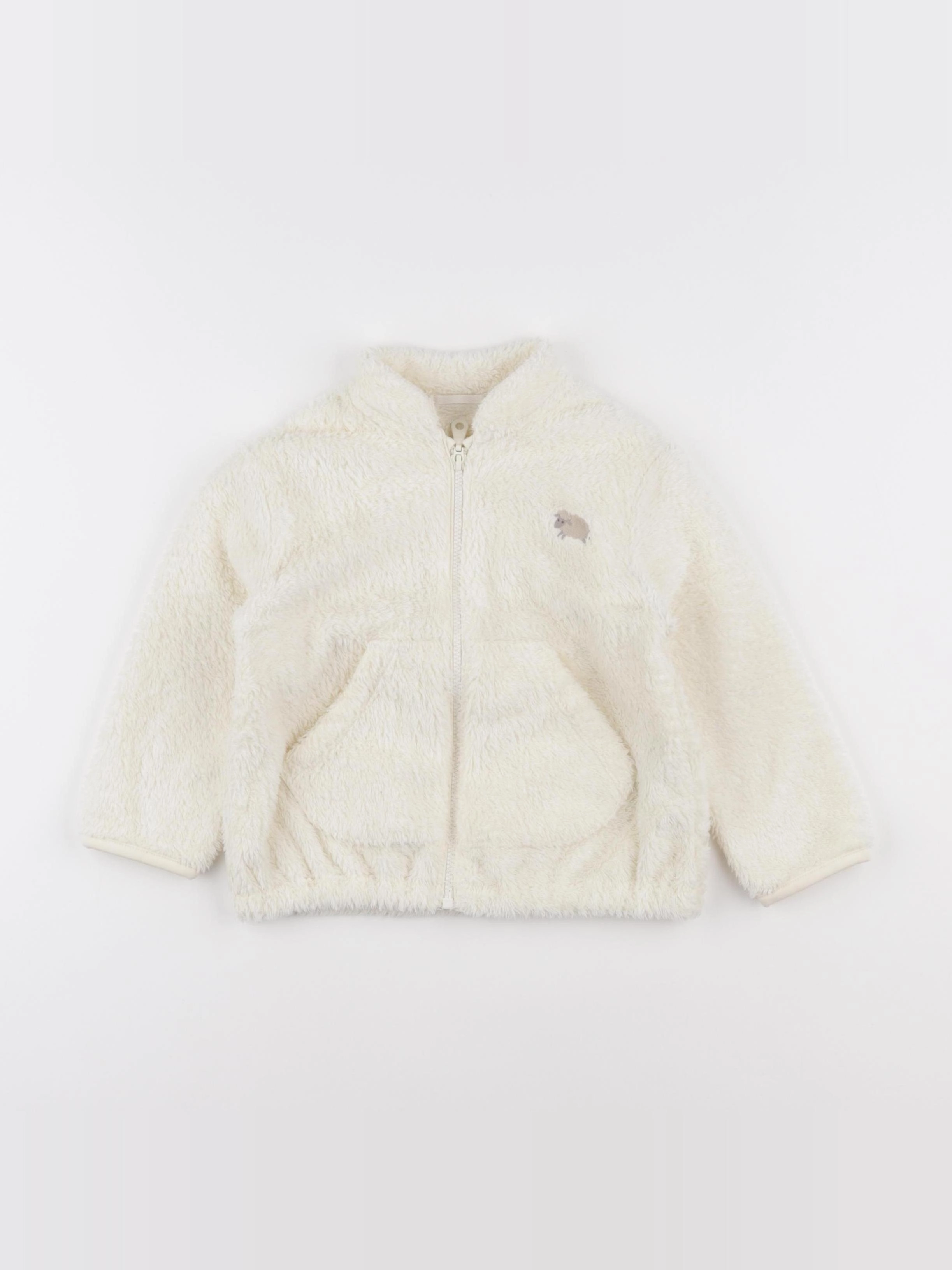Uniqlo - polaire beige - 18/24 mois