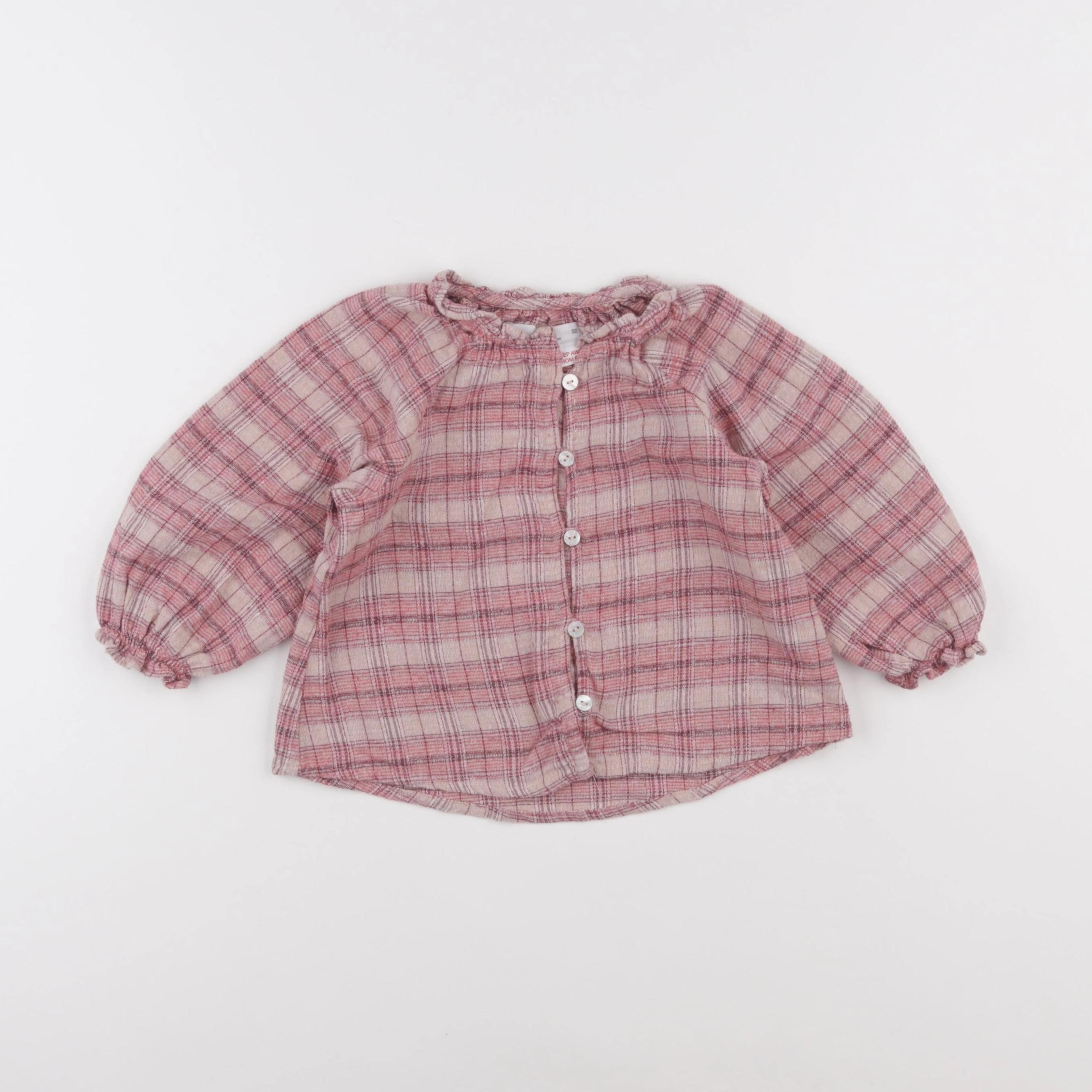 Zara - blouse rose - 3 ans