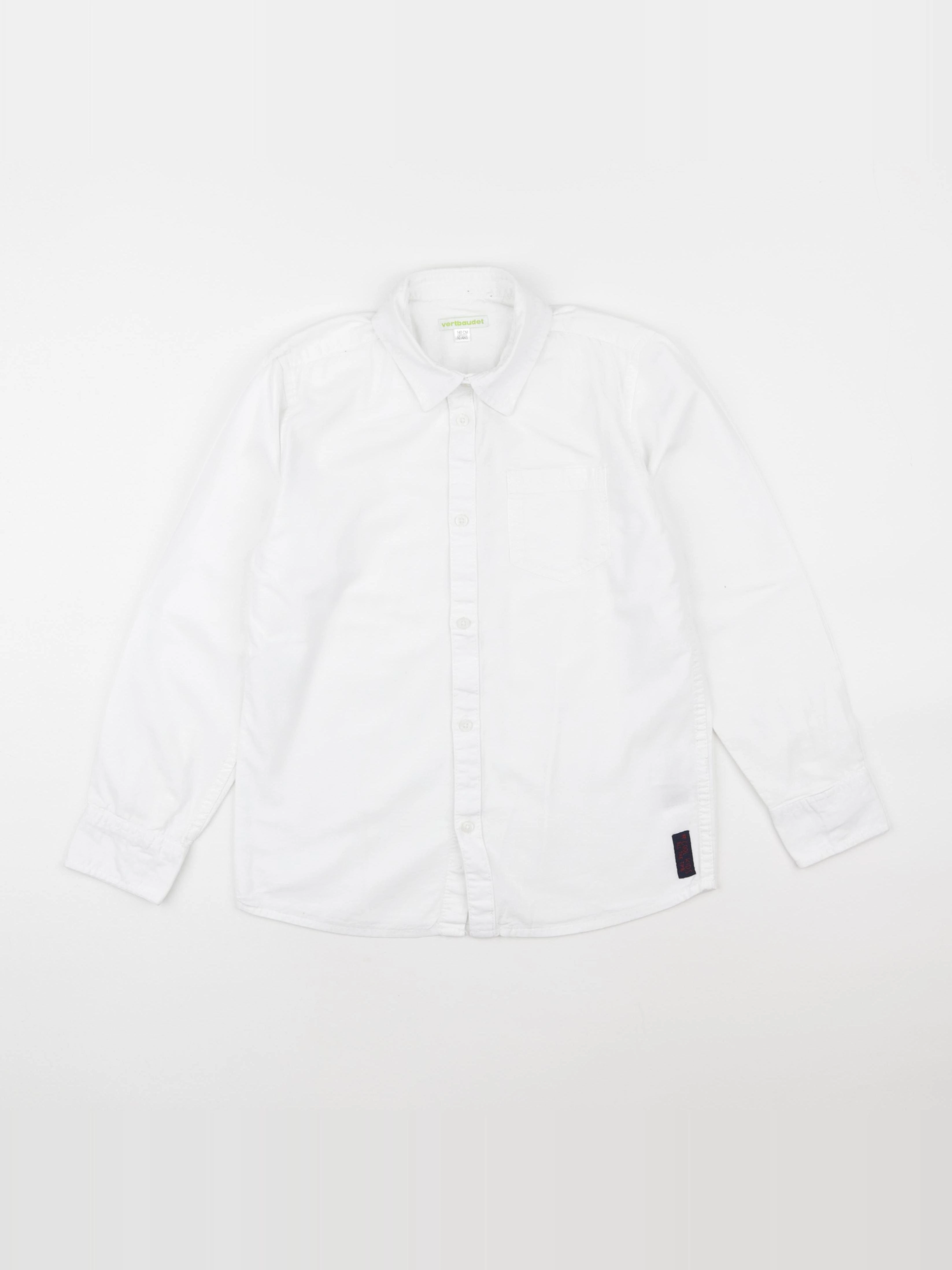 Vertbaudet - chemise blanc - 10 ans