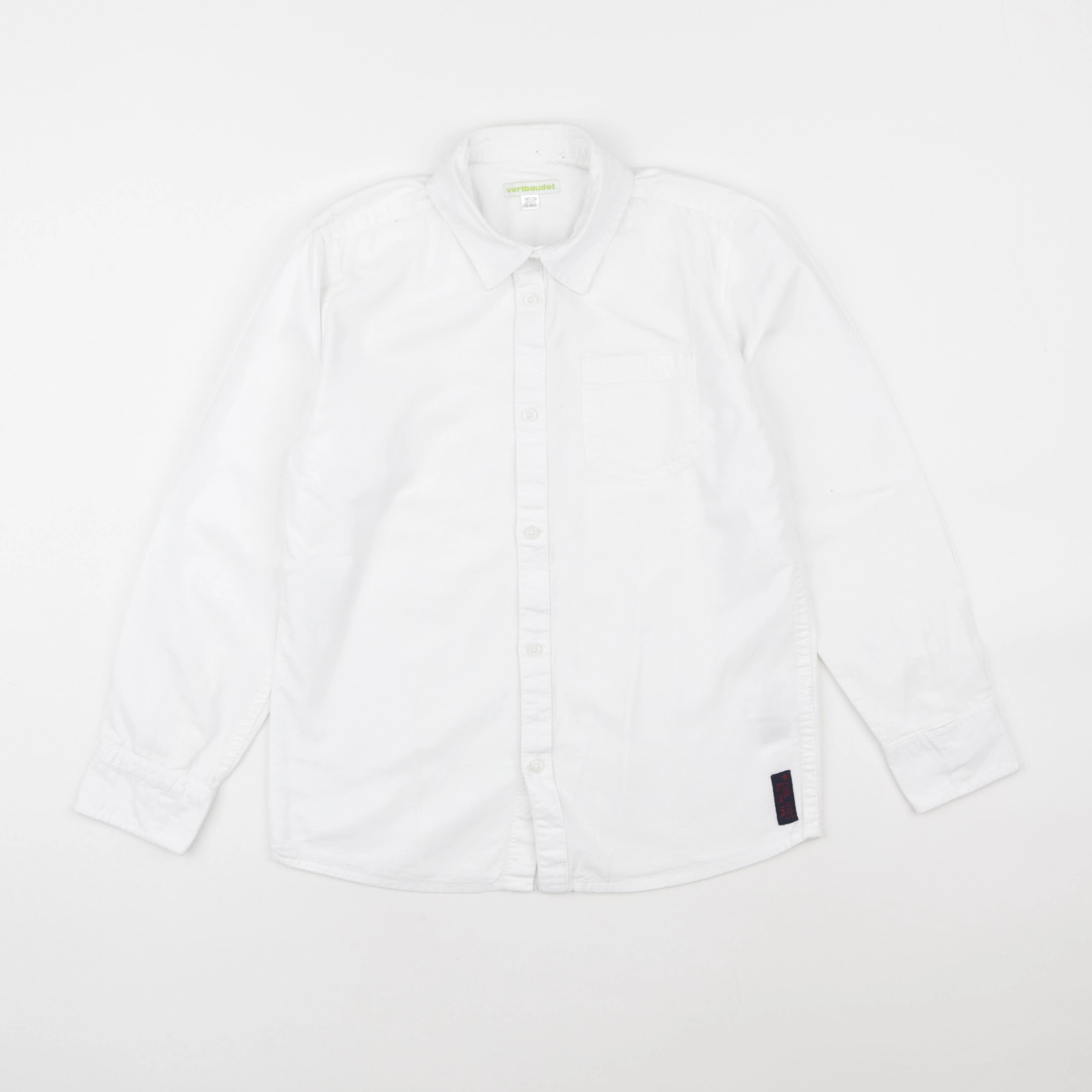 Vertbaudet - chemise blanc - 10 ans