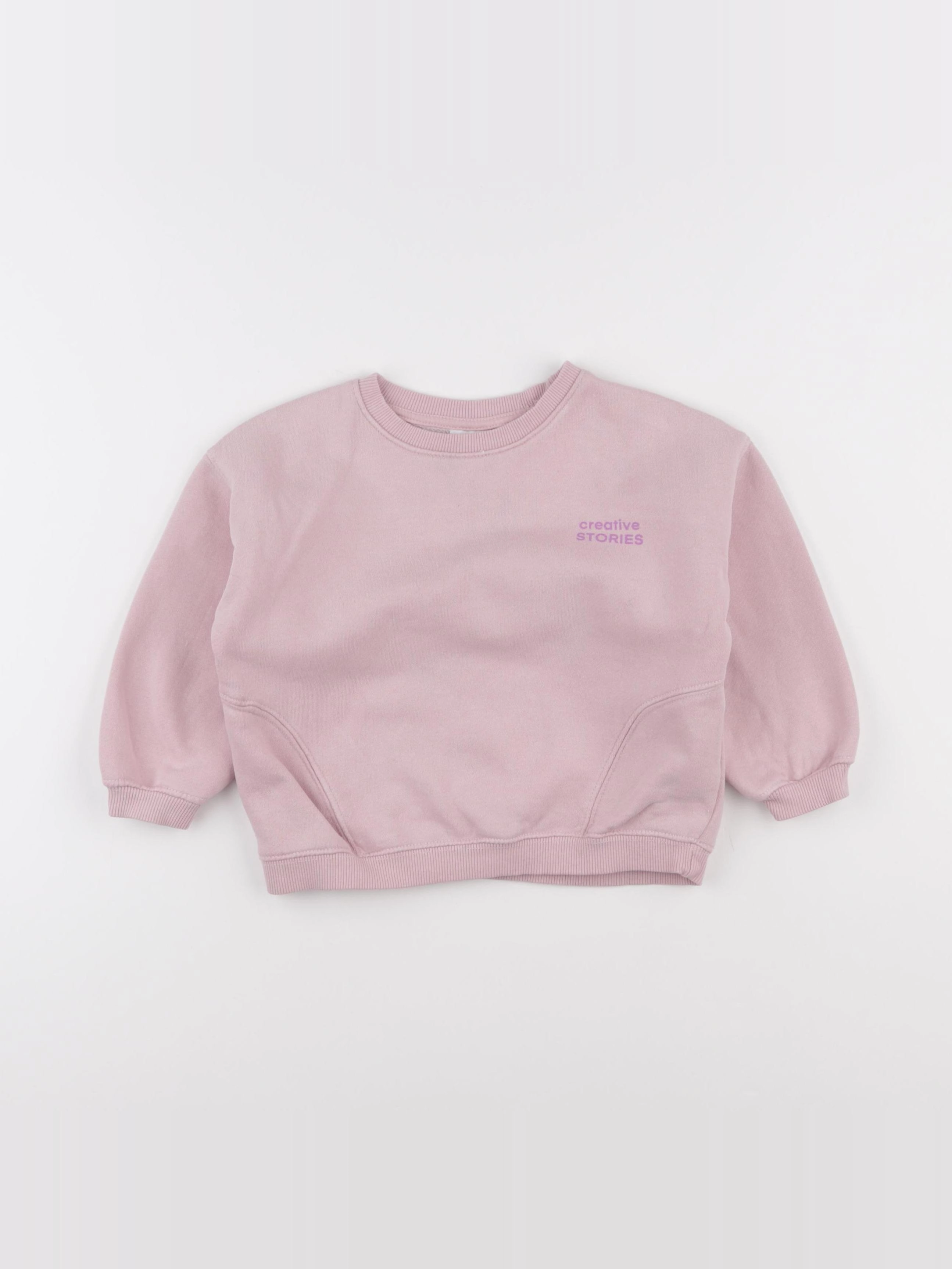 Zara - sweat violet - 3 ans
