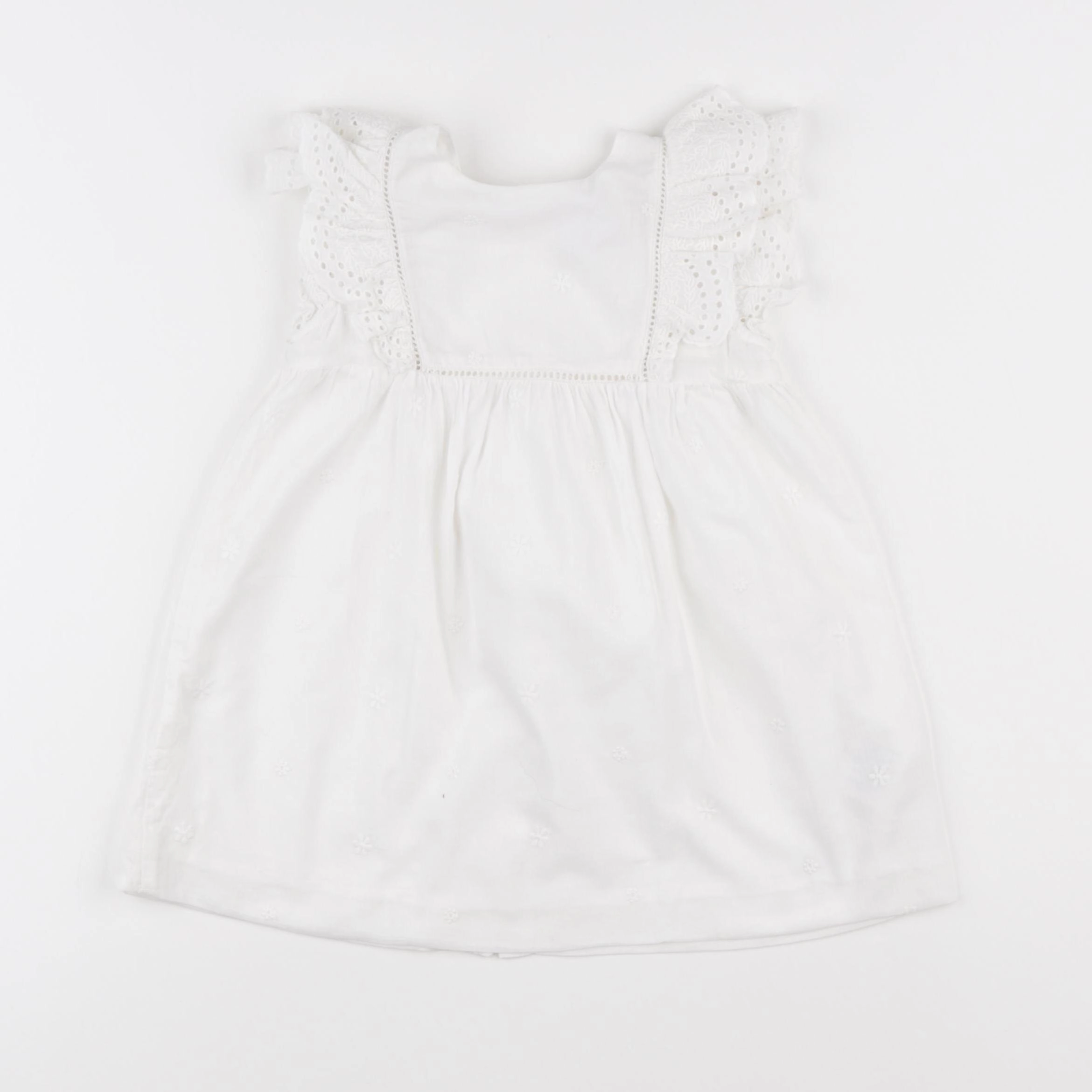Cyrillus - robe blanc - 18 mois