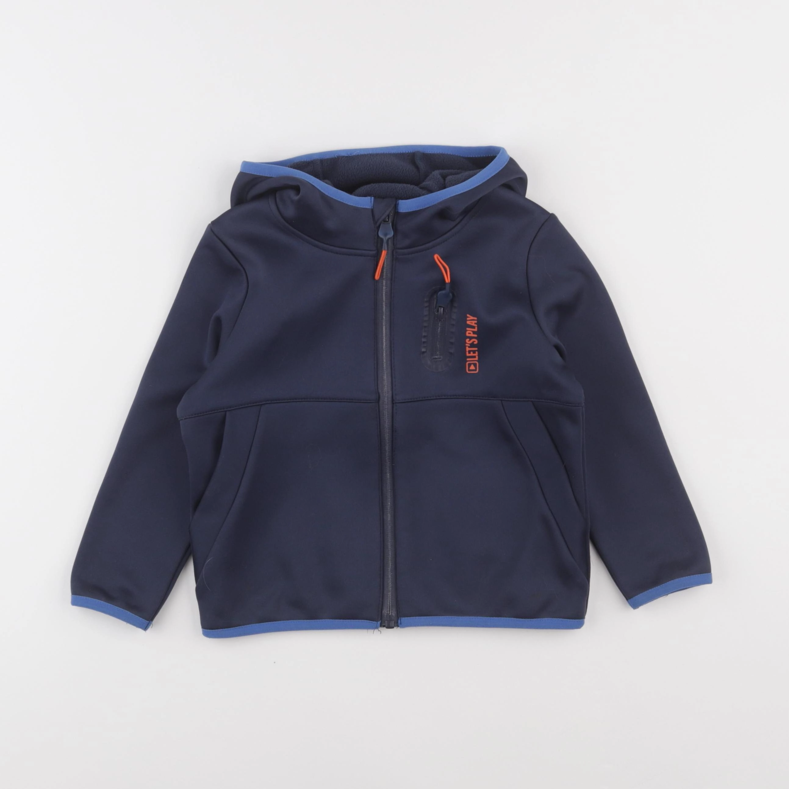Vertbaudet - gilet bleu - 3 ans