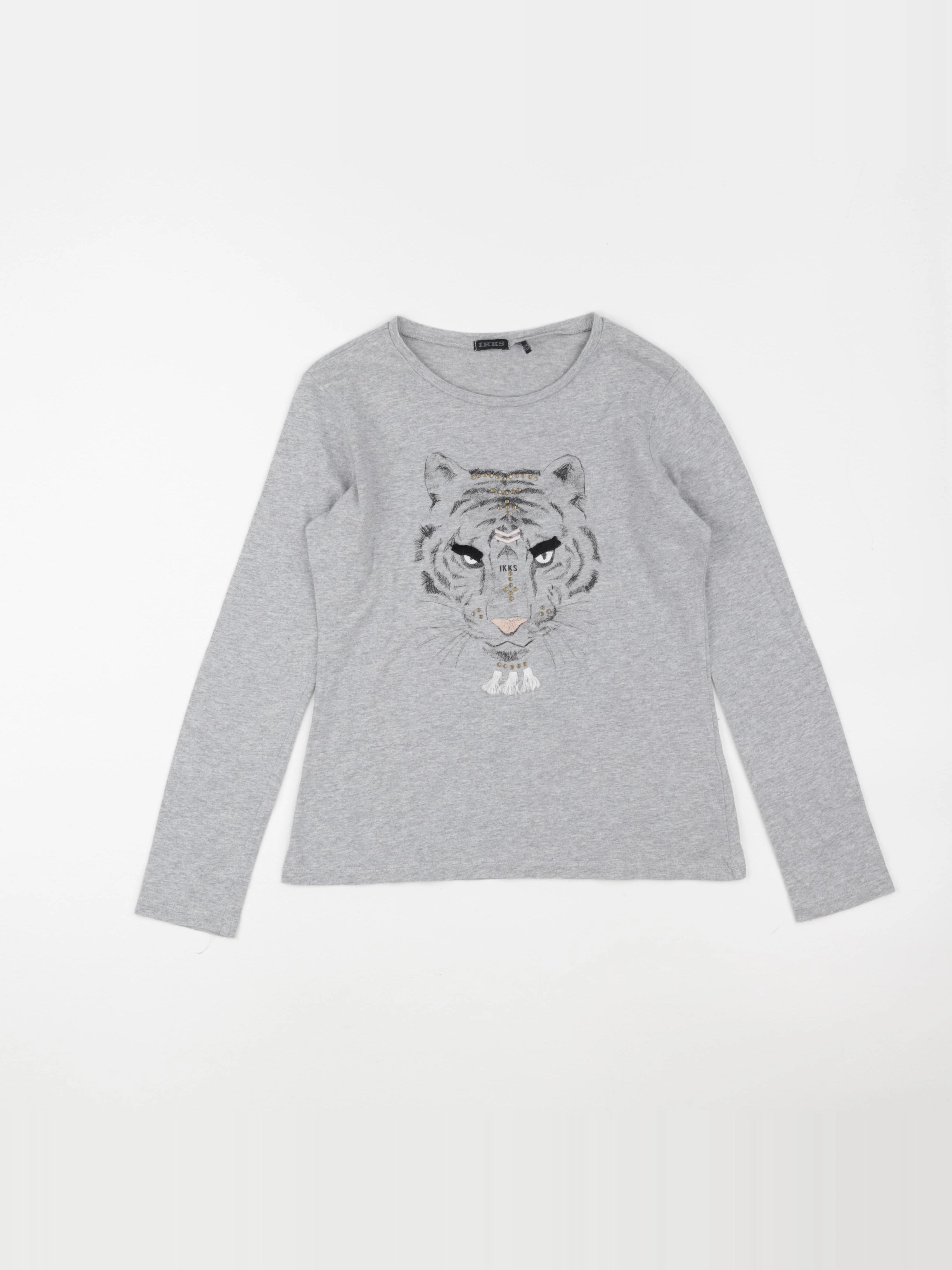 IKKS - tee-shirt gris - 12 ans