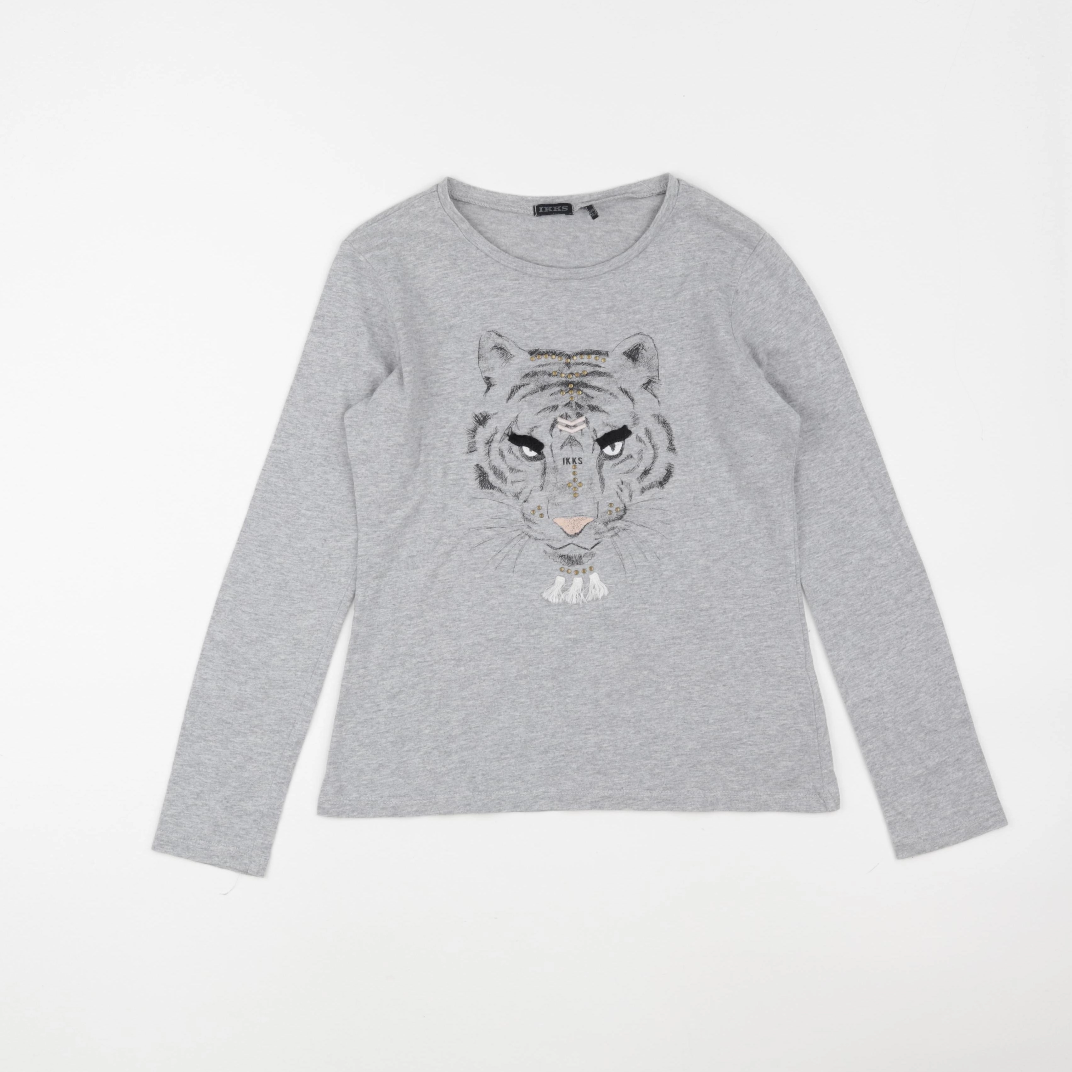 IKKS - tee-shirt gris - 12 ans
