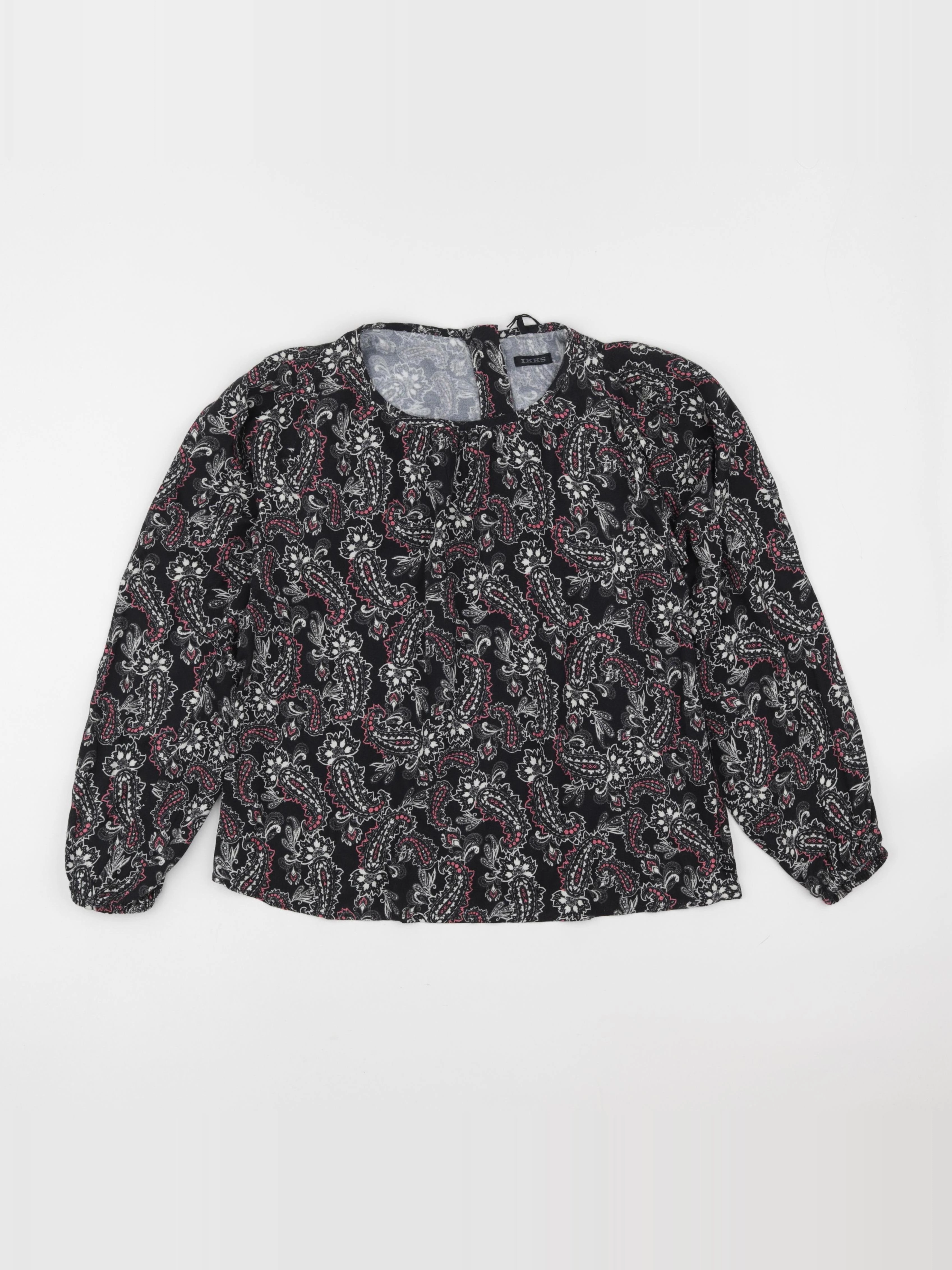 IKKS - blouse noir - 10 ans