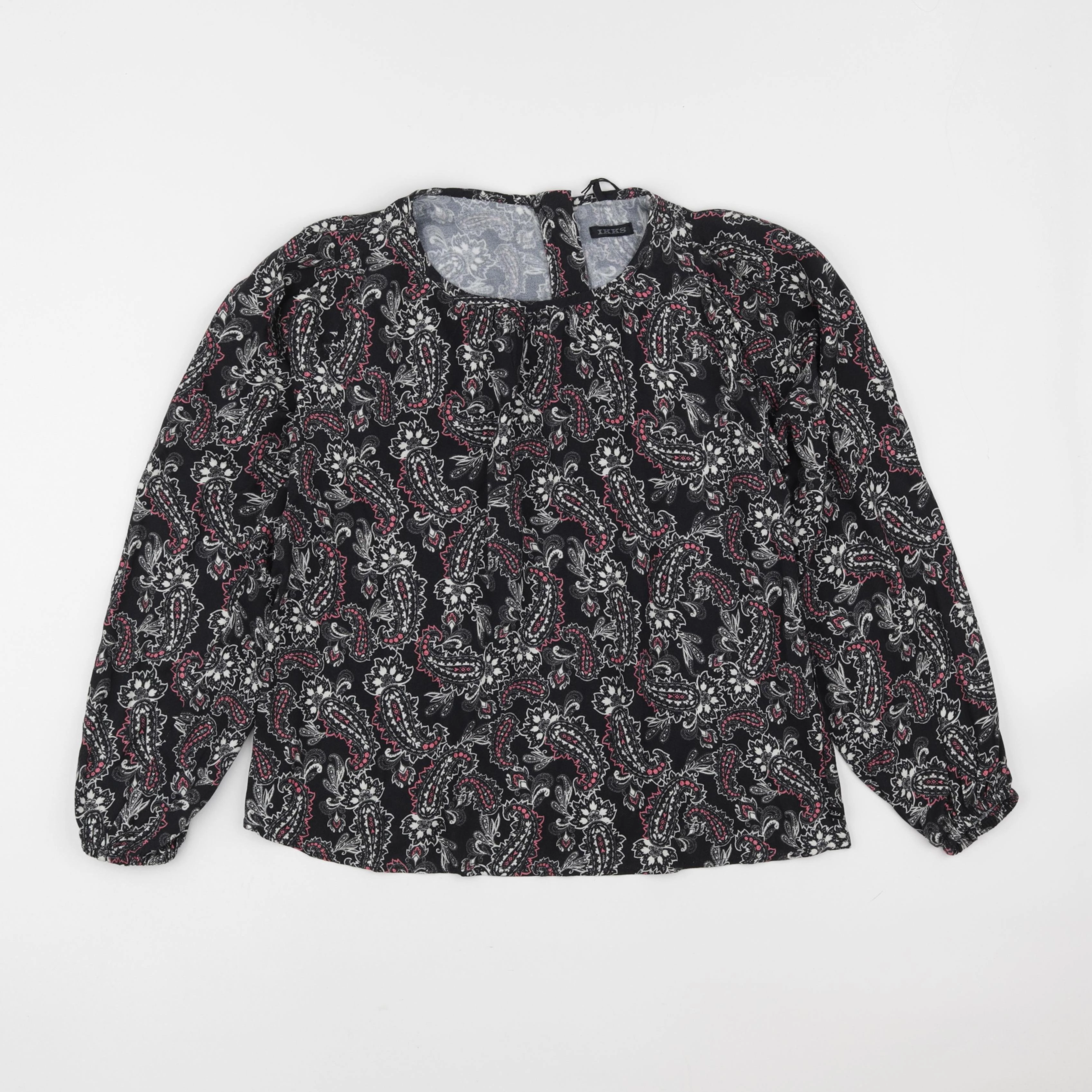 IKKS - blouse noir - 10 ans