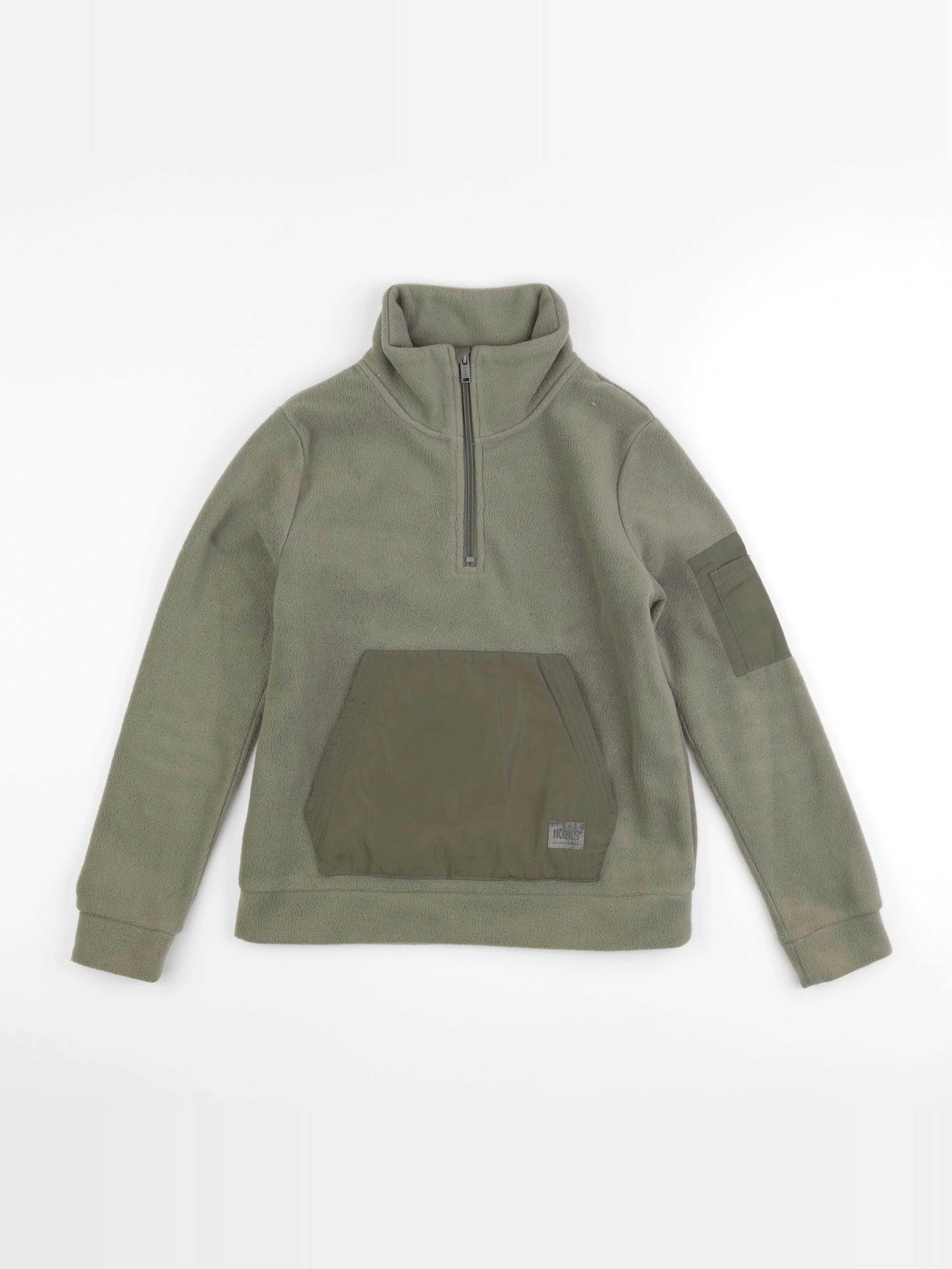IKKS - polaire vert - 12 ans