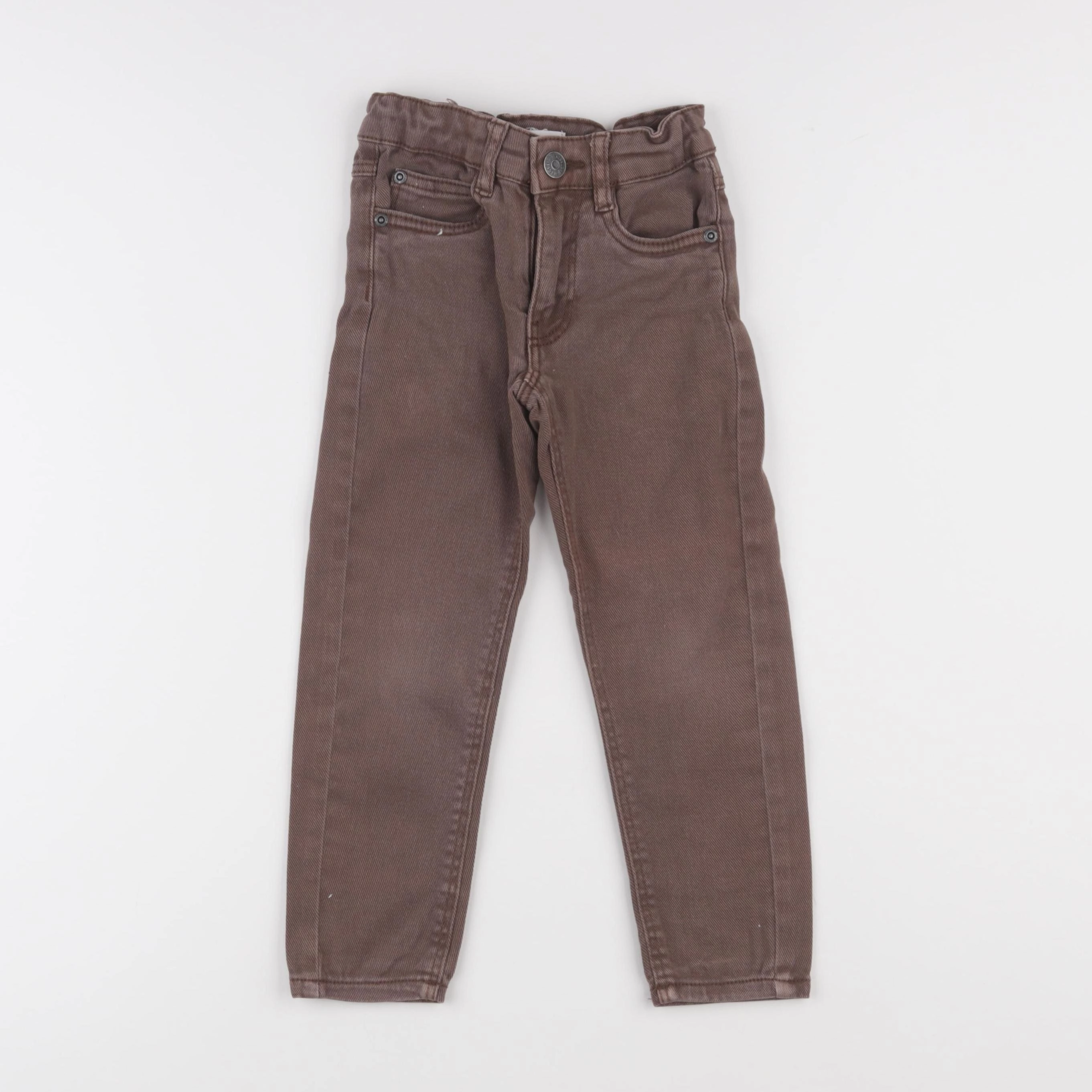 Vertbaudet - jean marron - 4 ans