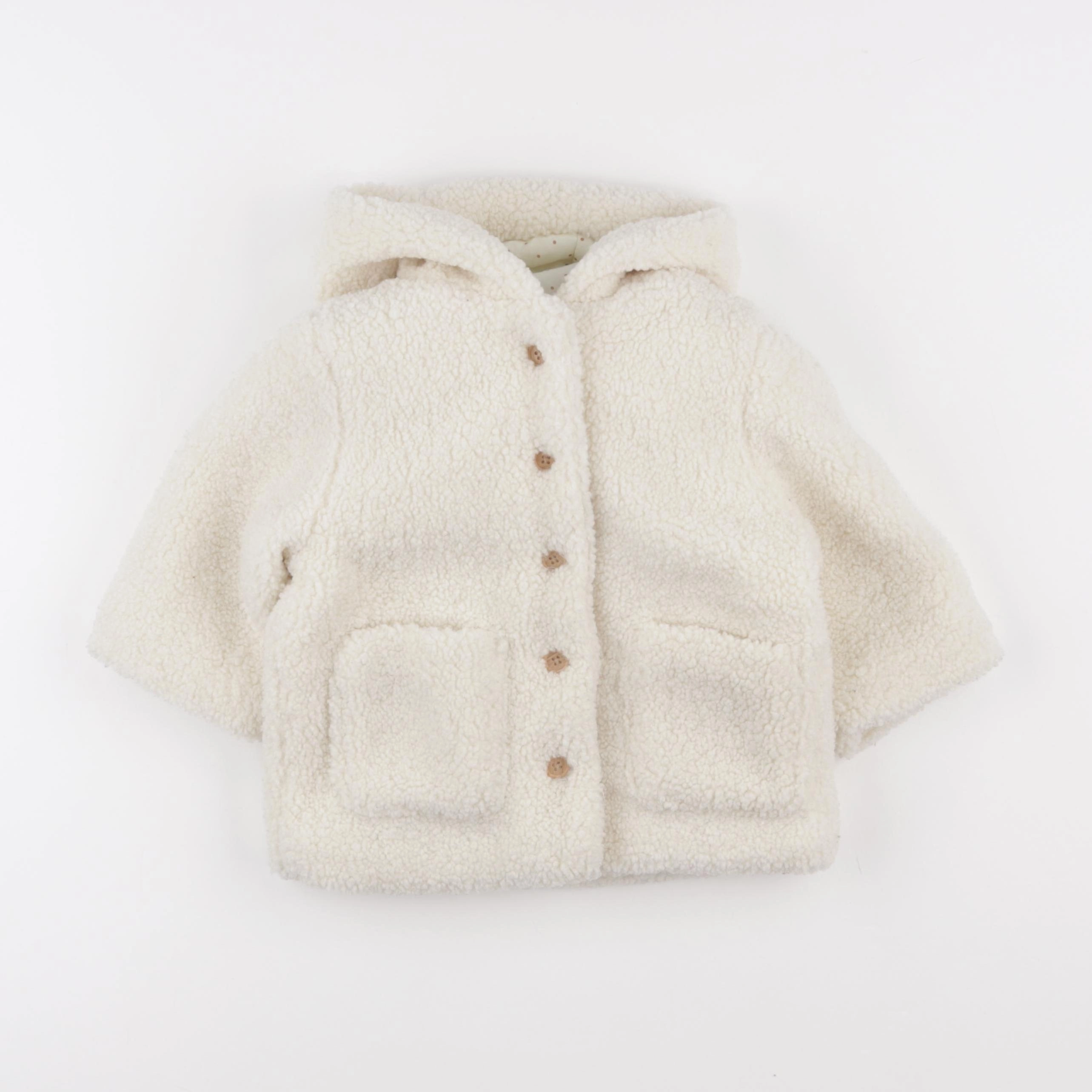 Vertbaudet - veste beige - 18 mois