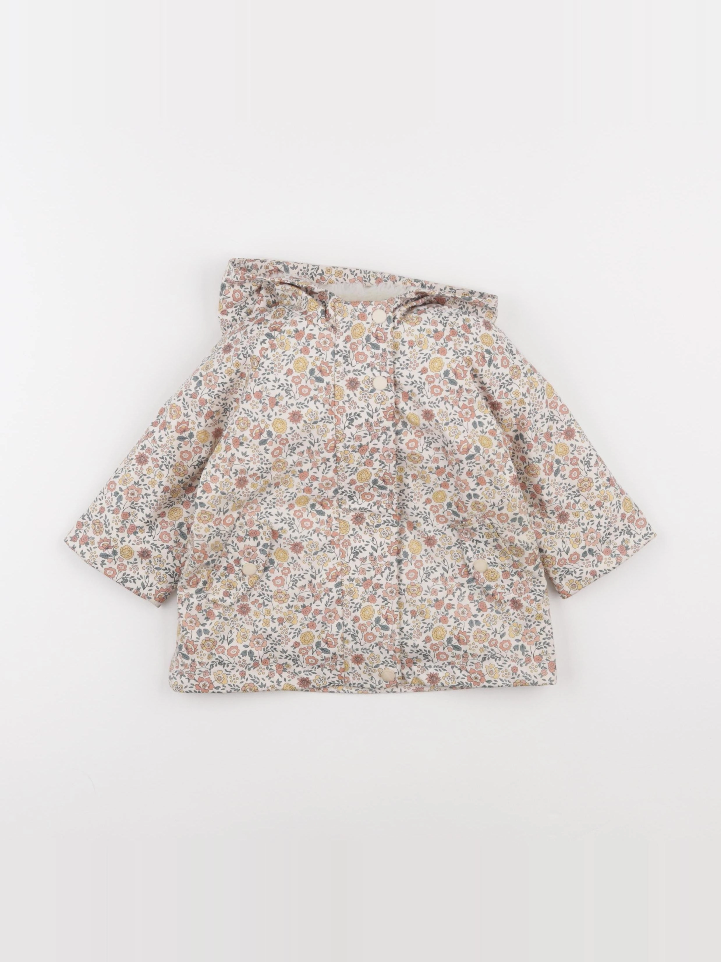 Vertbaudet - imperméable multicolore - 12 mois