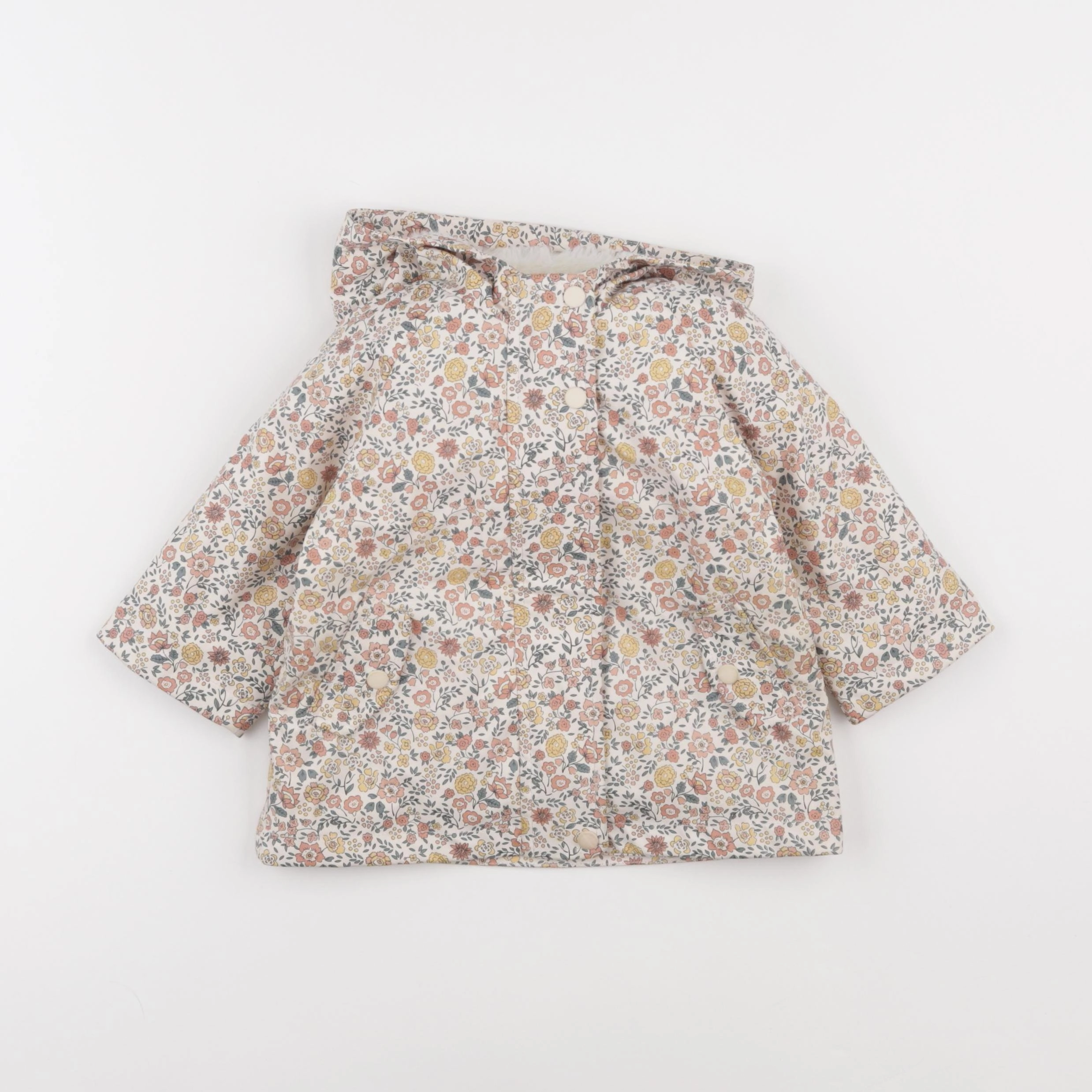 Vertbaudet - imperméable multicolore - 12 mois