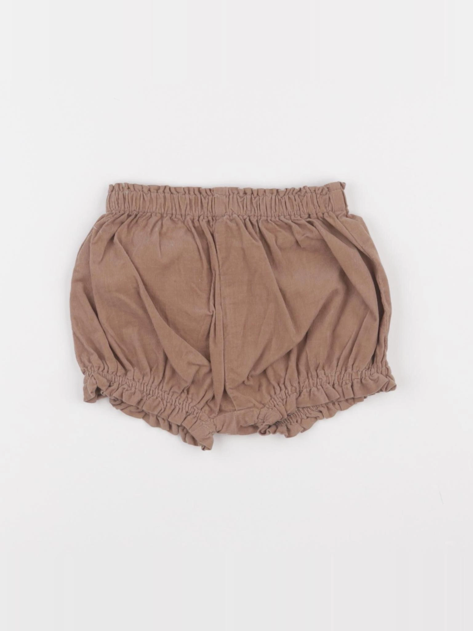 Vertbaudet - short marron - 12 mois