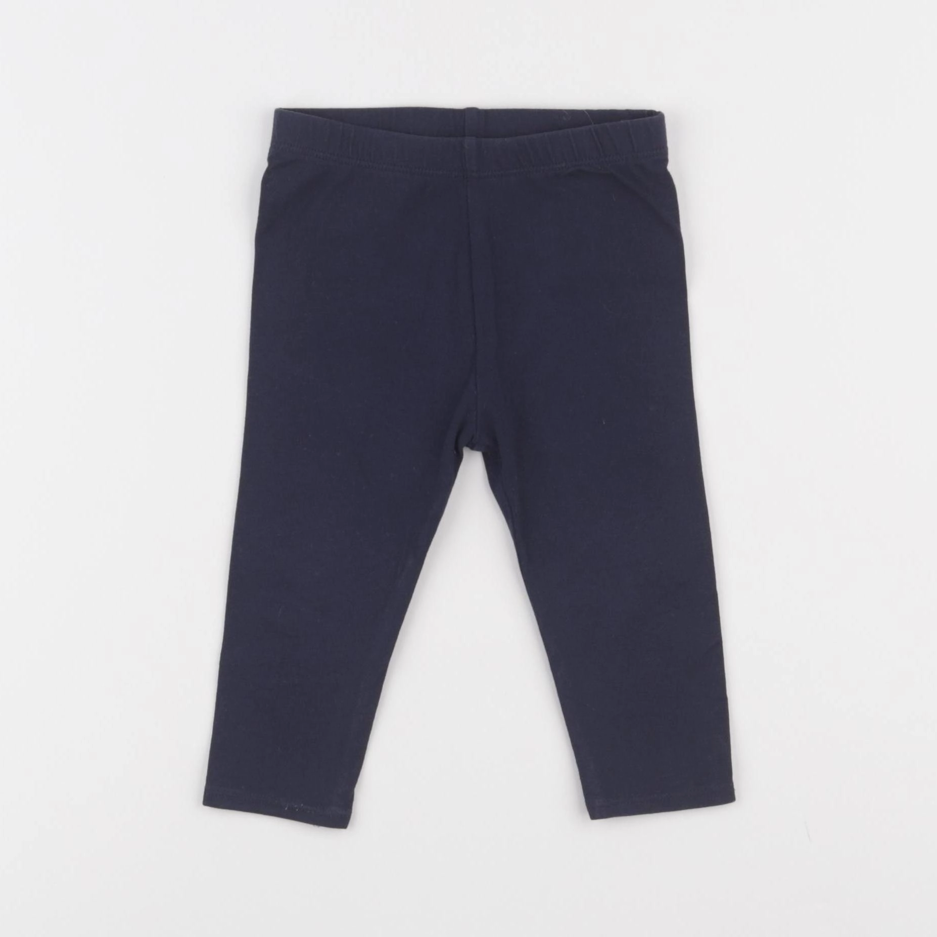 Vertbaudet - legging bleu - 12 mois
