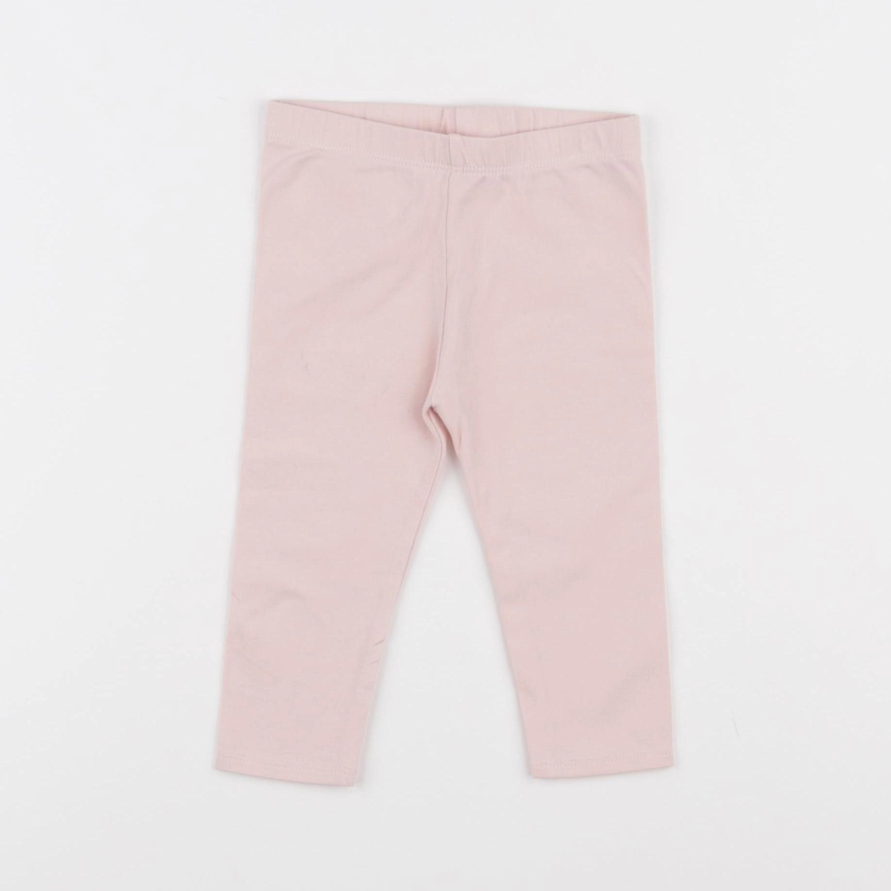 Vertbaudet - legging rose - 12 mois