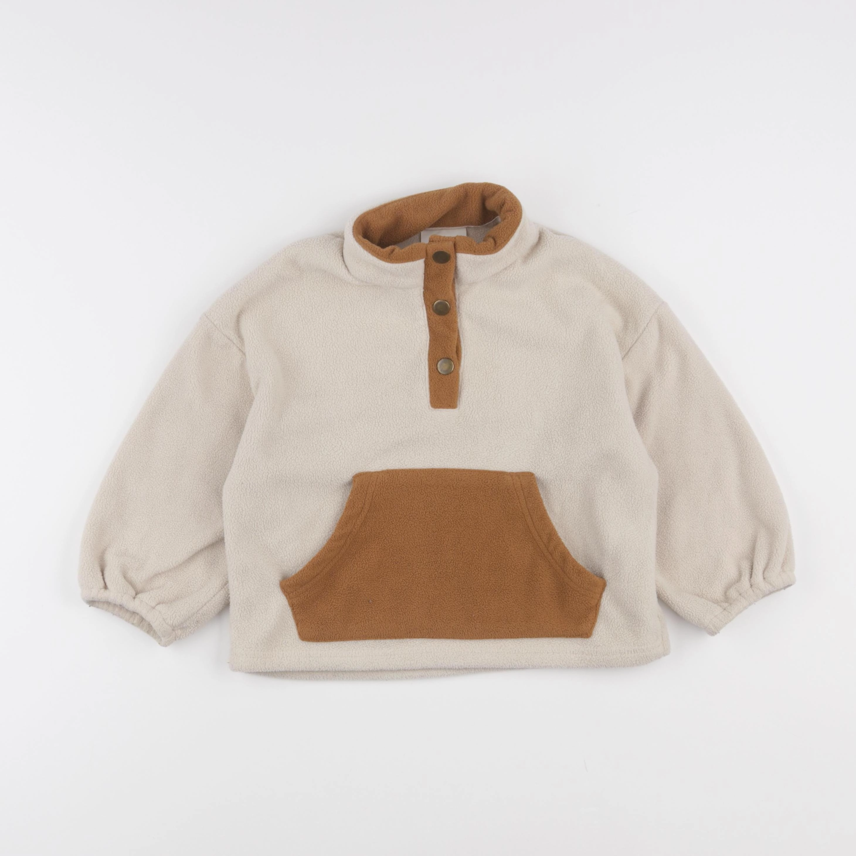 Gamin gamine - polaire beige - 3 ans