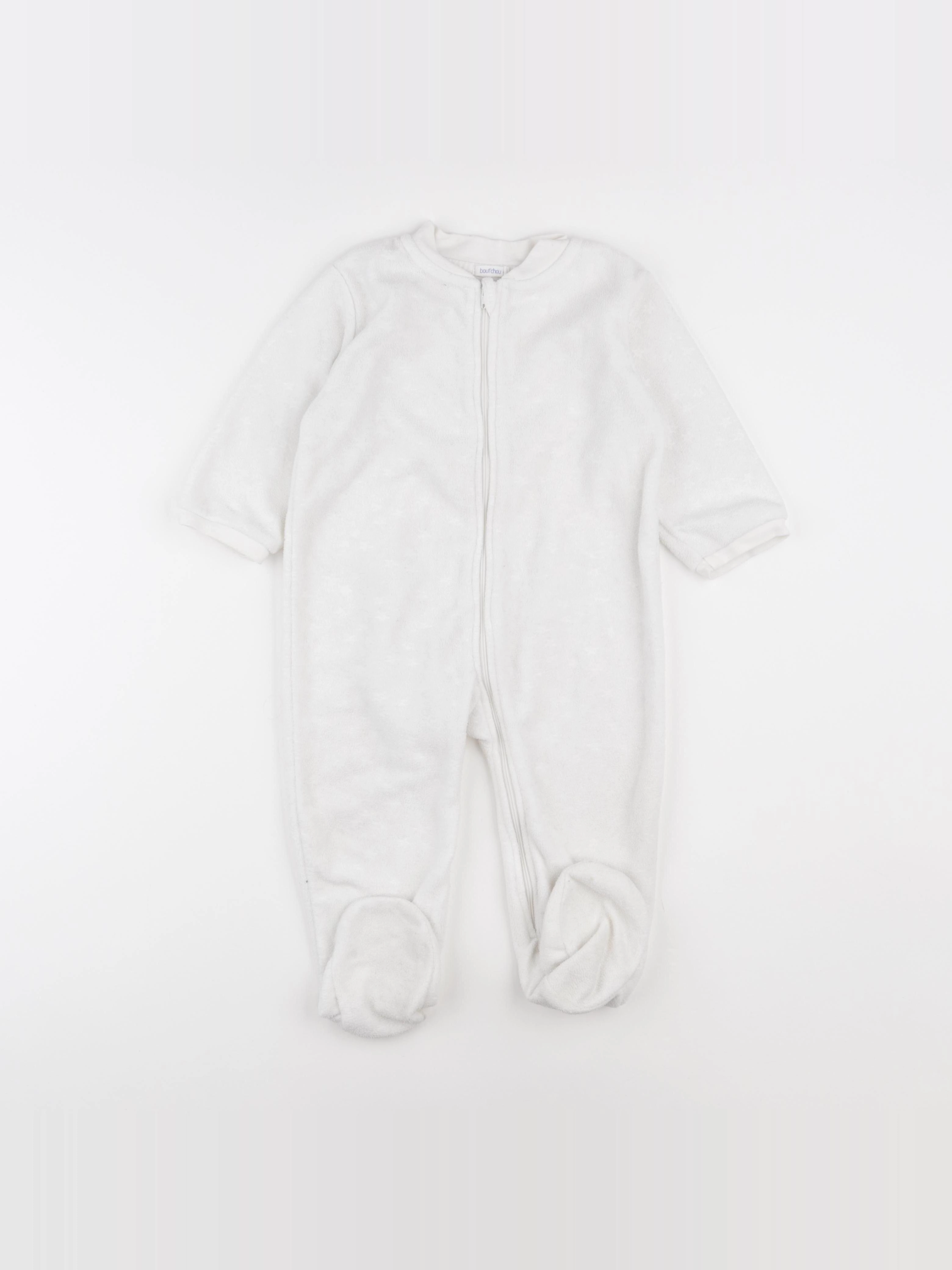 Boutchou - sur-pyjama blanc - 18 mois