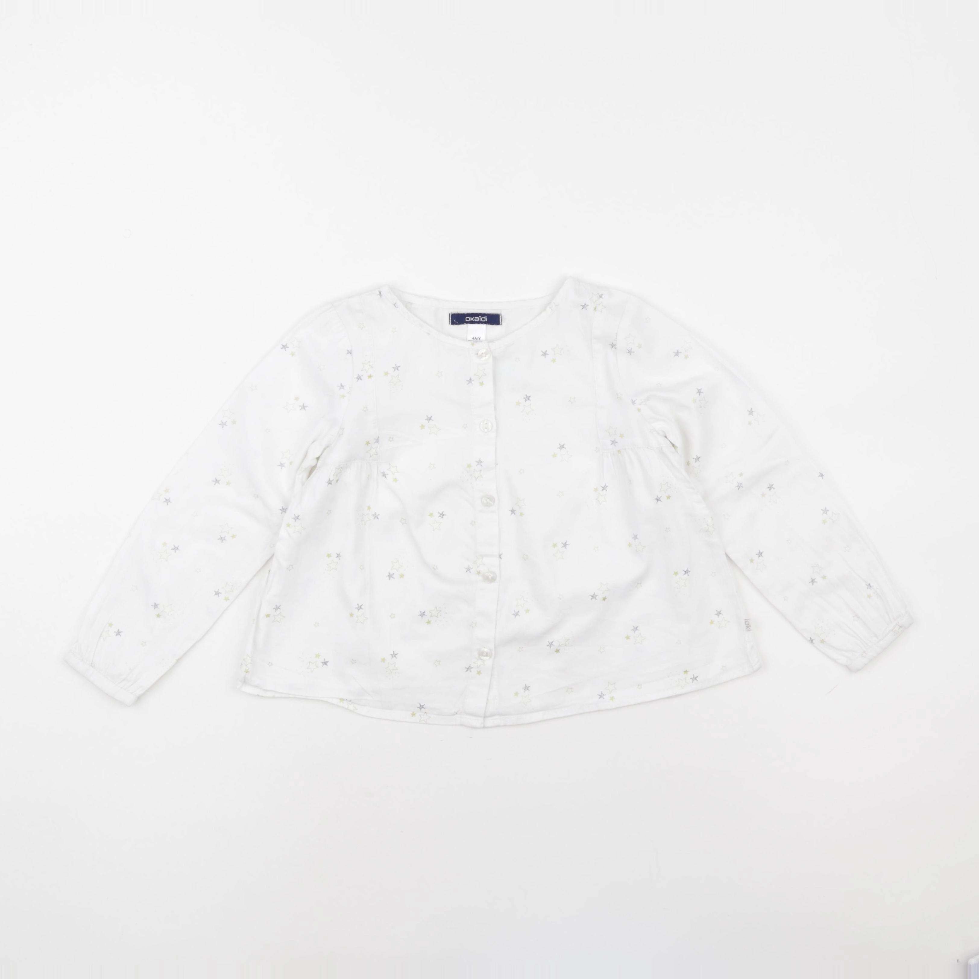 Okaidi - blouse blanc - 4 ans
