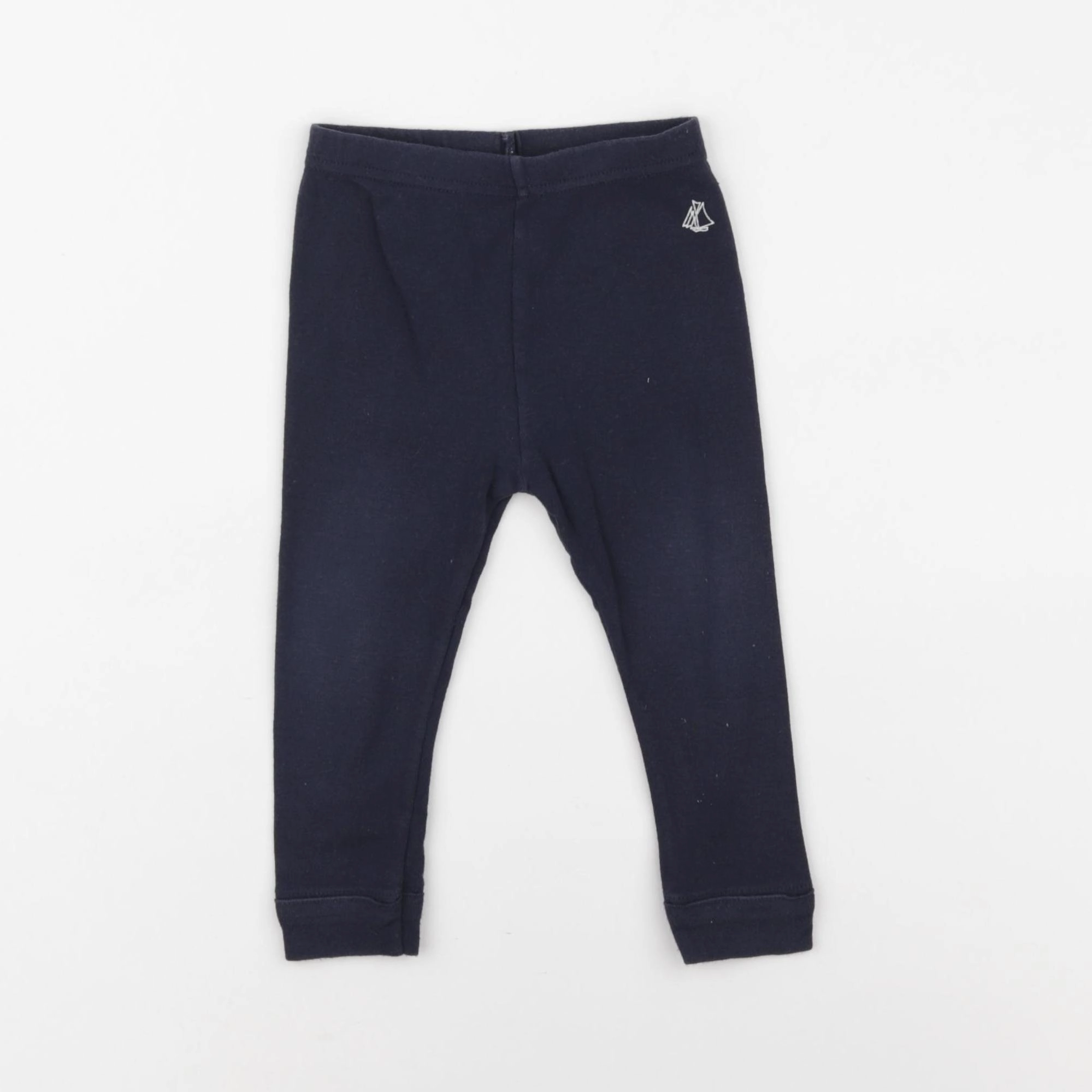 Petit Bateau - legging bleu - 12 mois