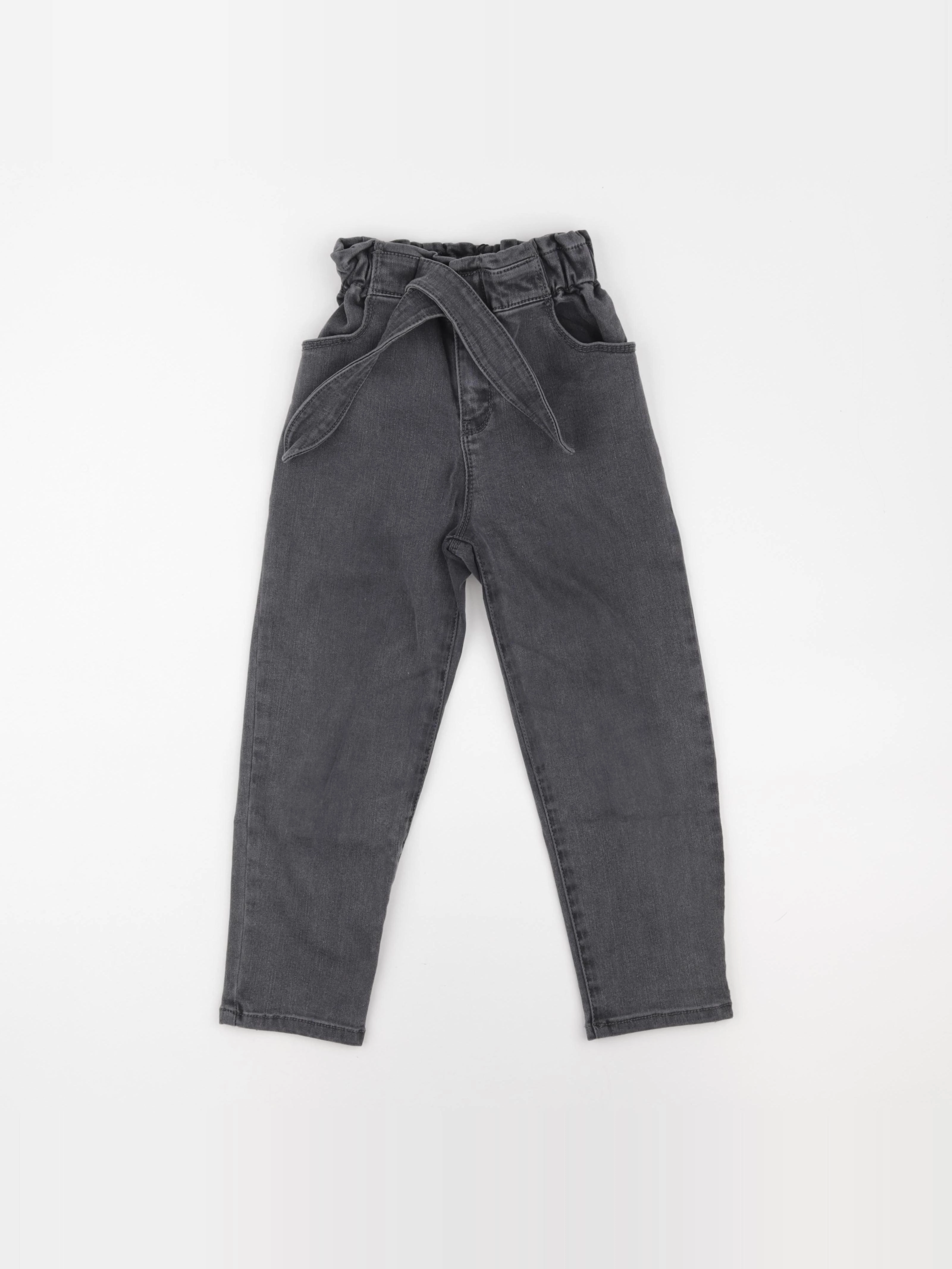 IKKS - jean gris - 8 ans