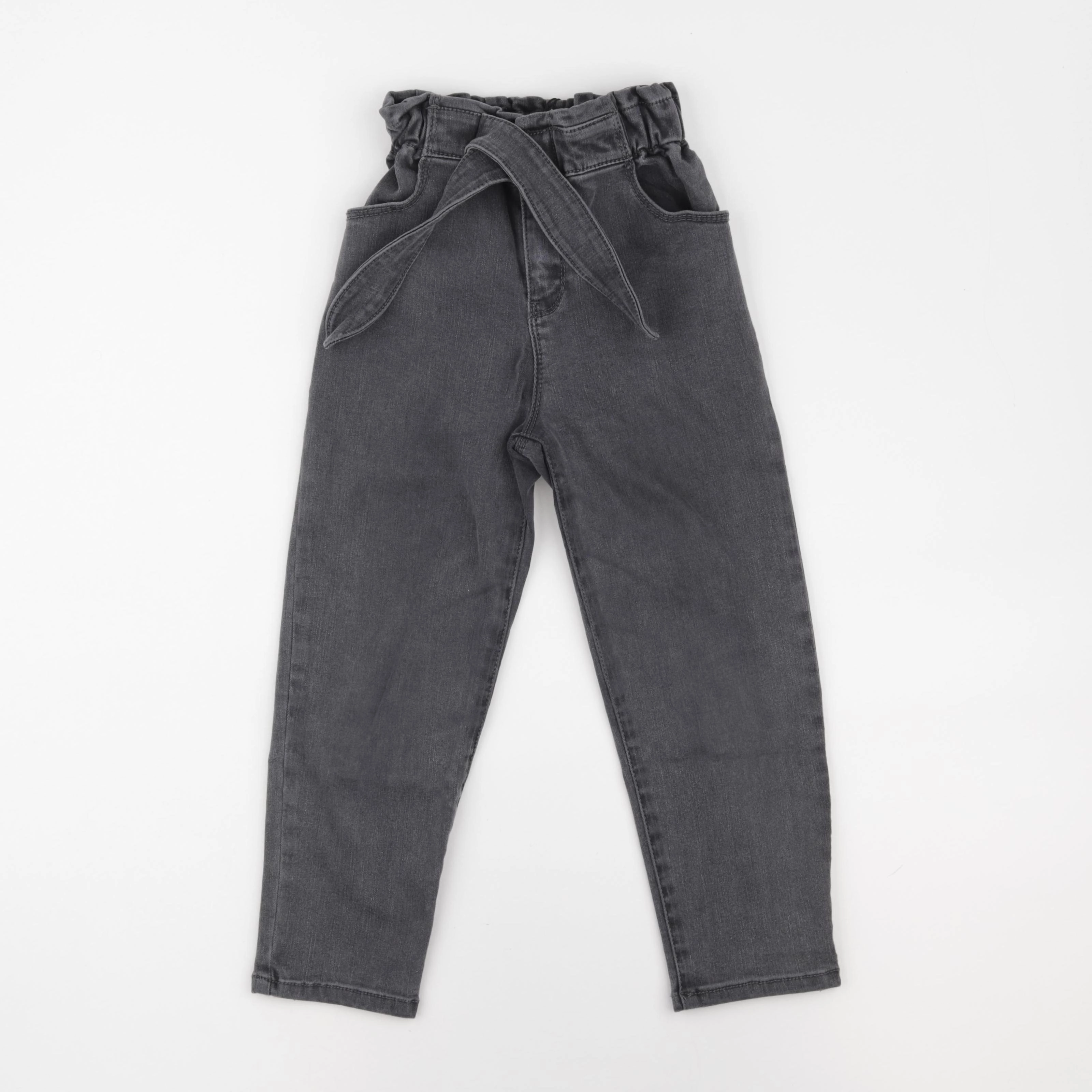 IKKS - jean gris - 8 ans
