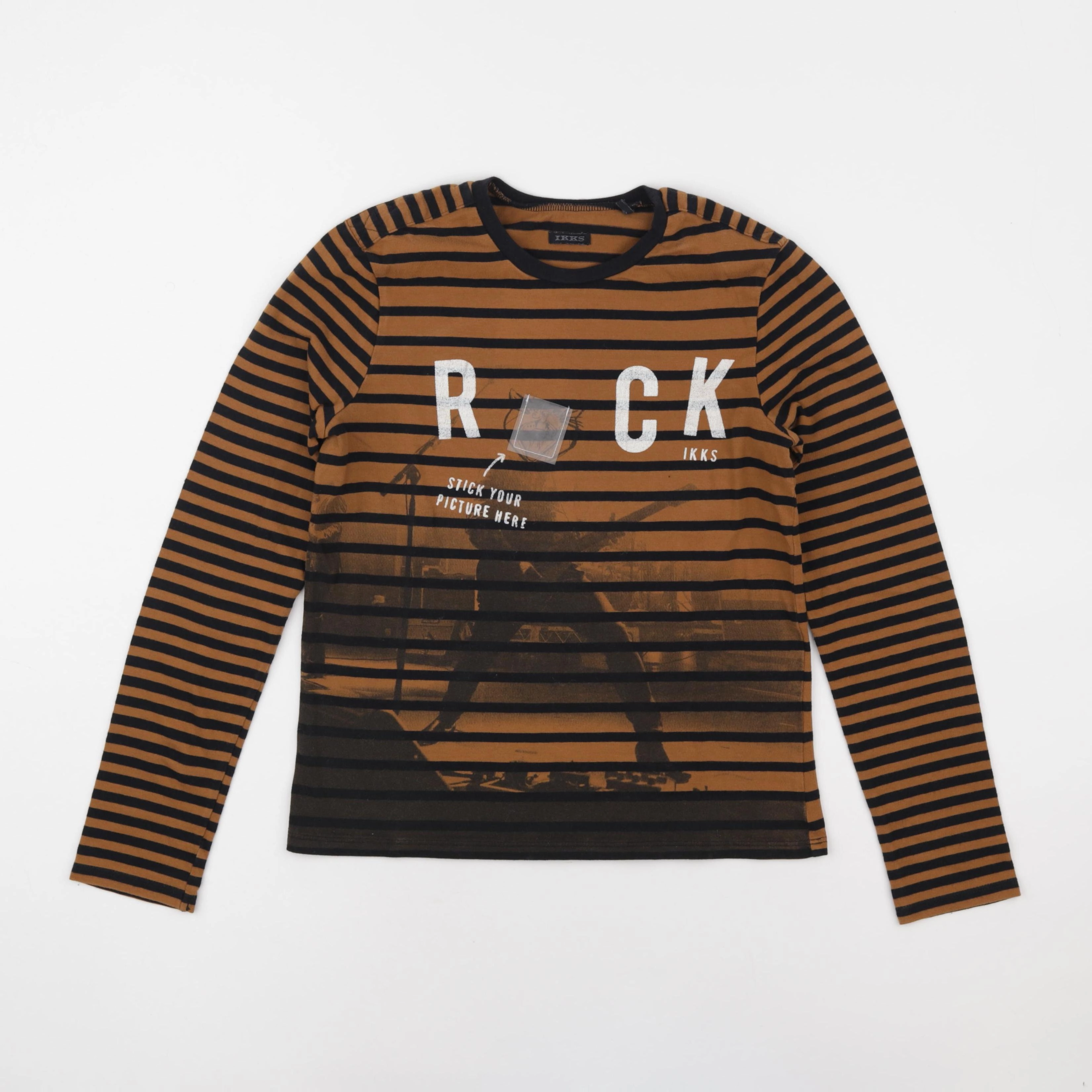IKKS - tee-shirt marron - 12 ans