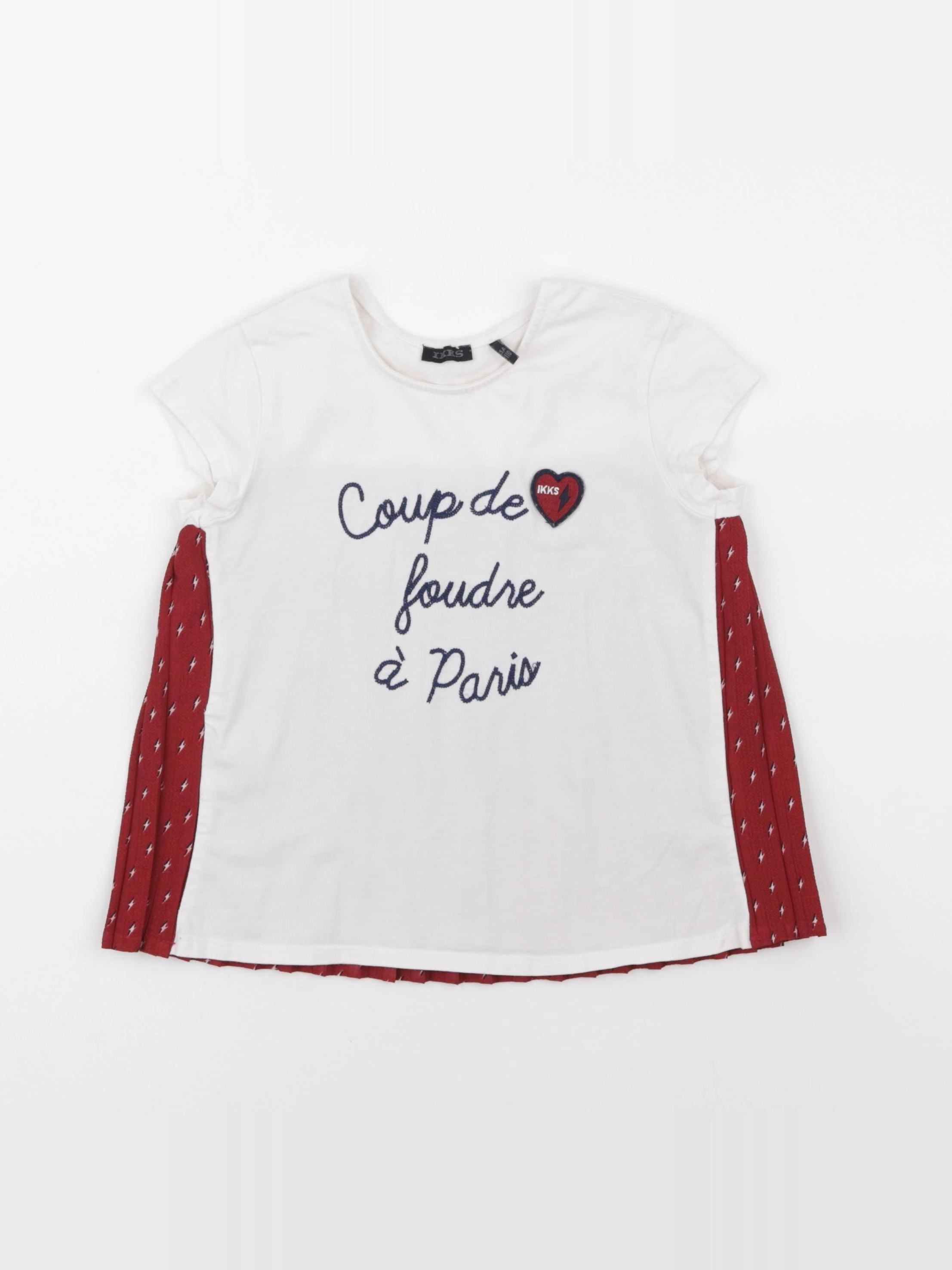 IKKS - tee-shirt rouge - 5 ans