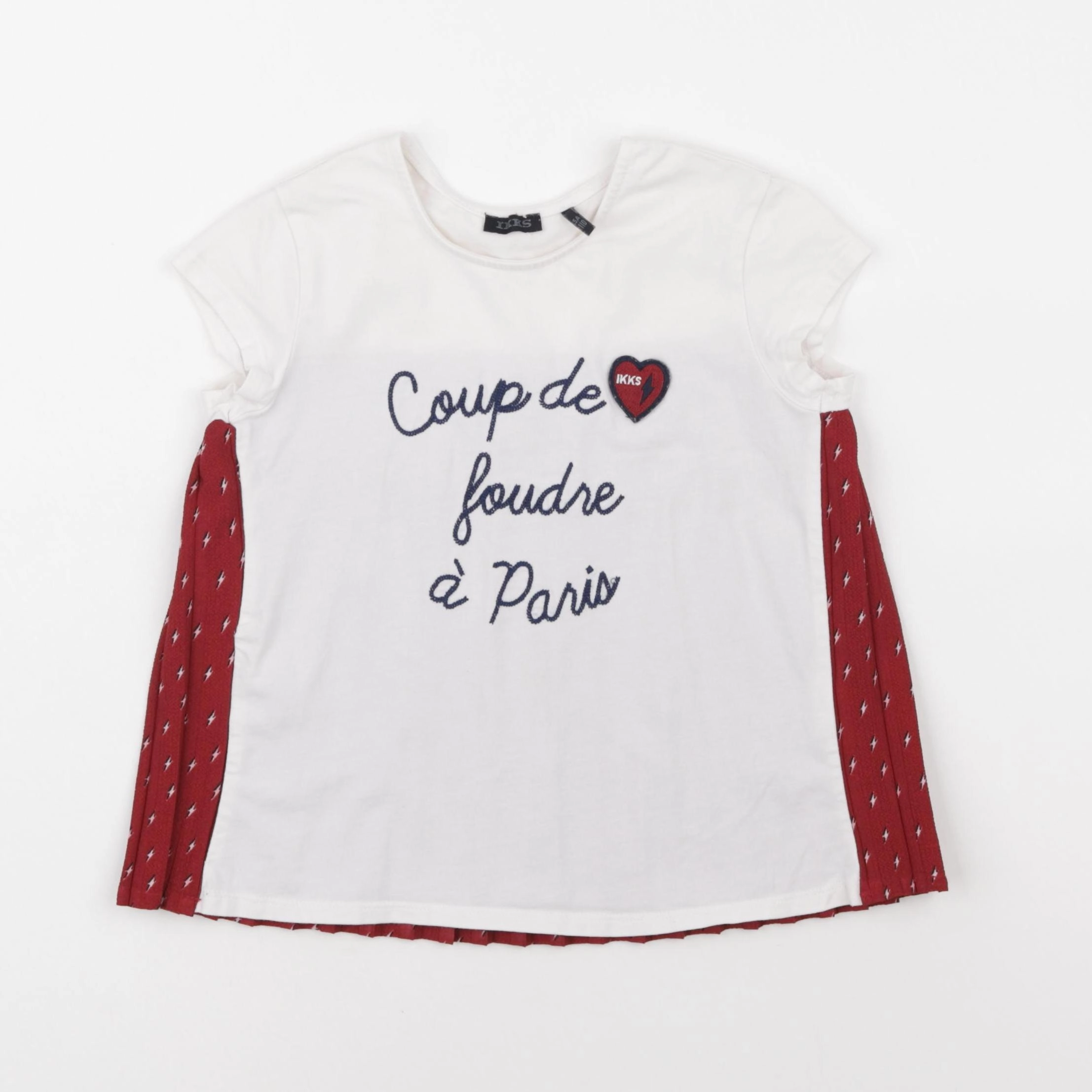 IKKS - tee-shirt rouge - 5 ans