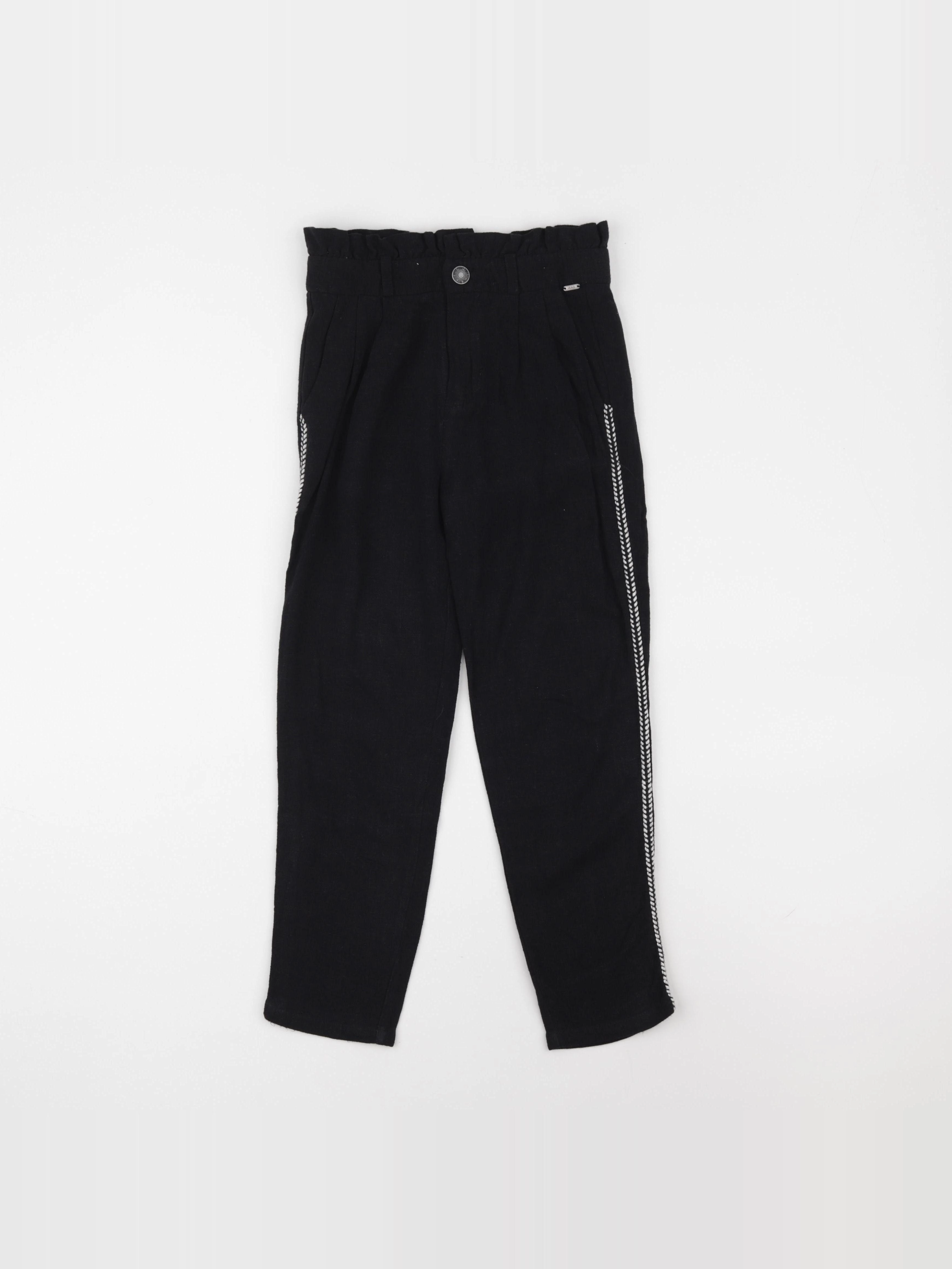 IKKS - pantalon noir - 8 ans