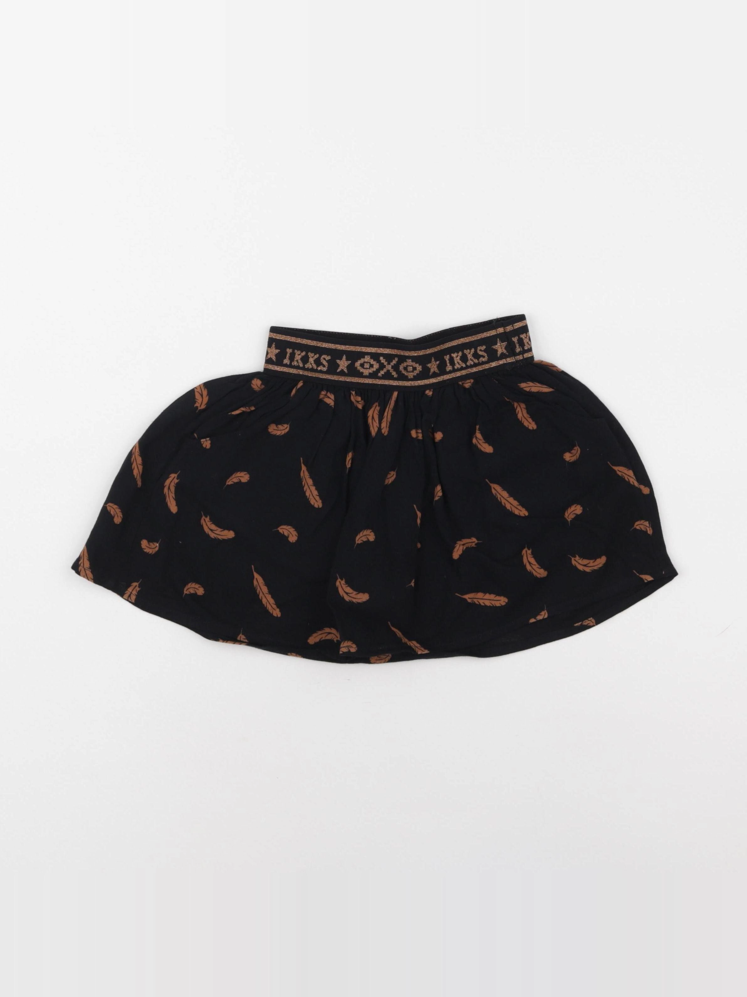 IKKS - jupe noir - 4 ans