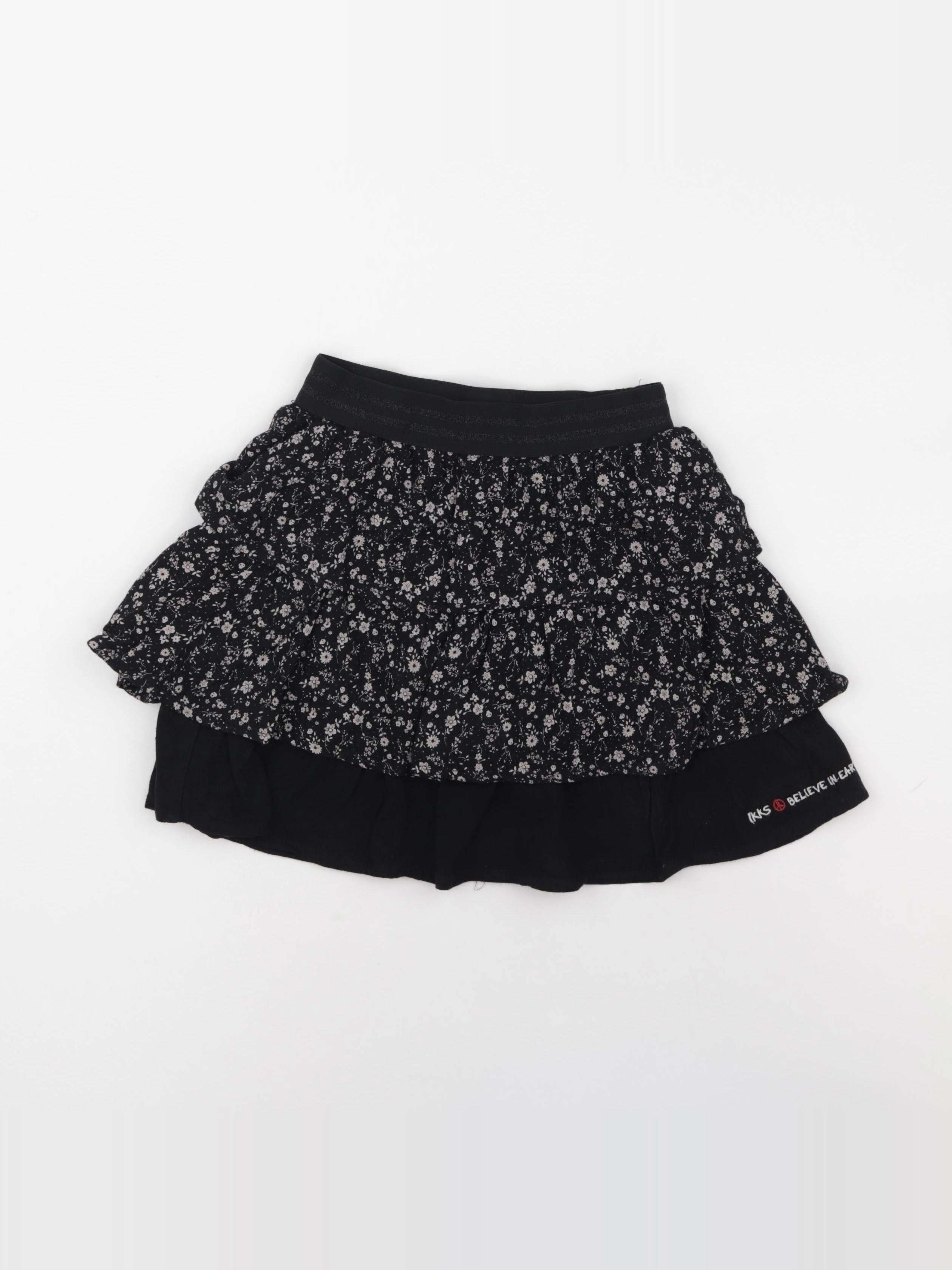 IKKS - jupe noir - 8 ans