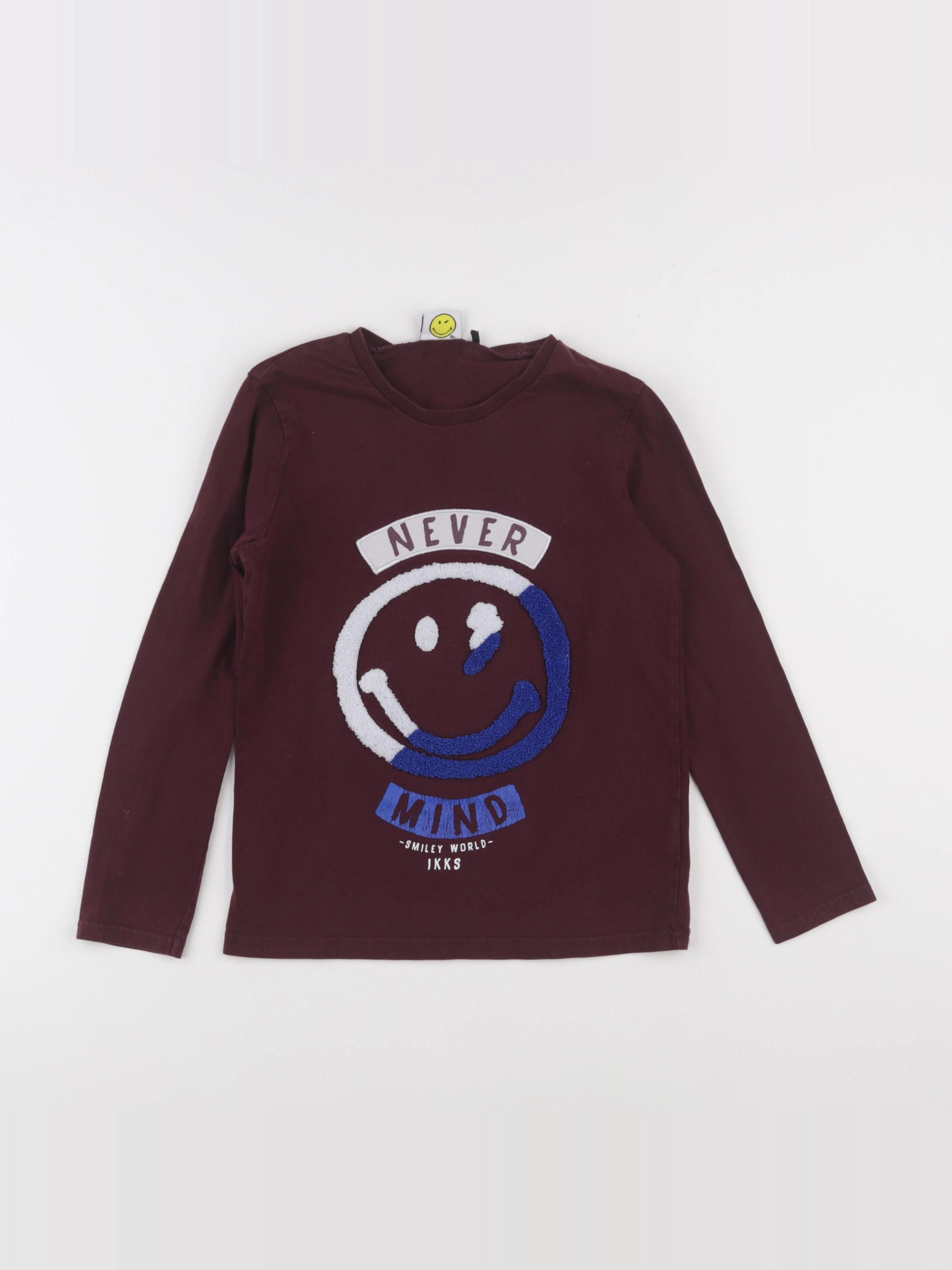 IKKS - tee-shirt violet - 8 ans
