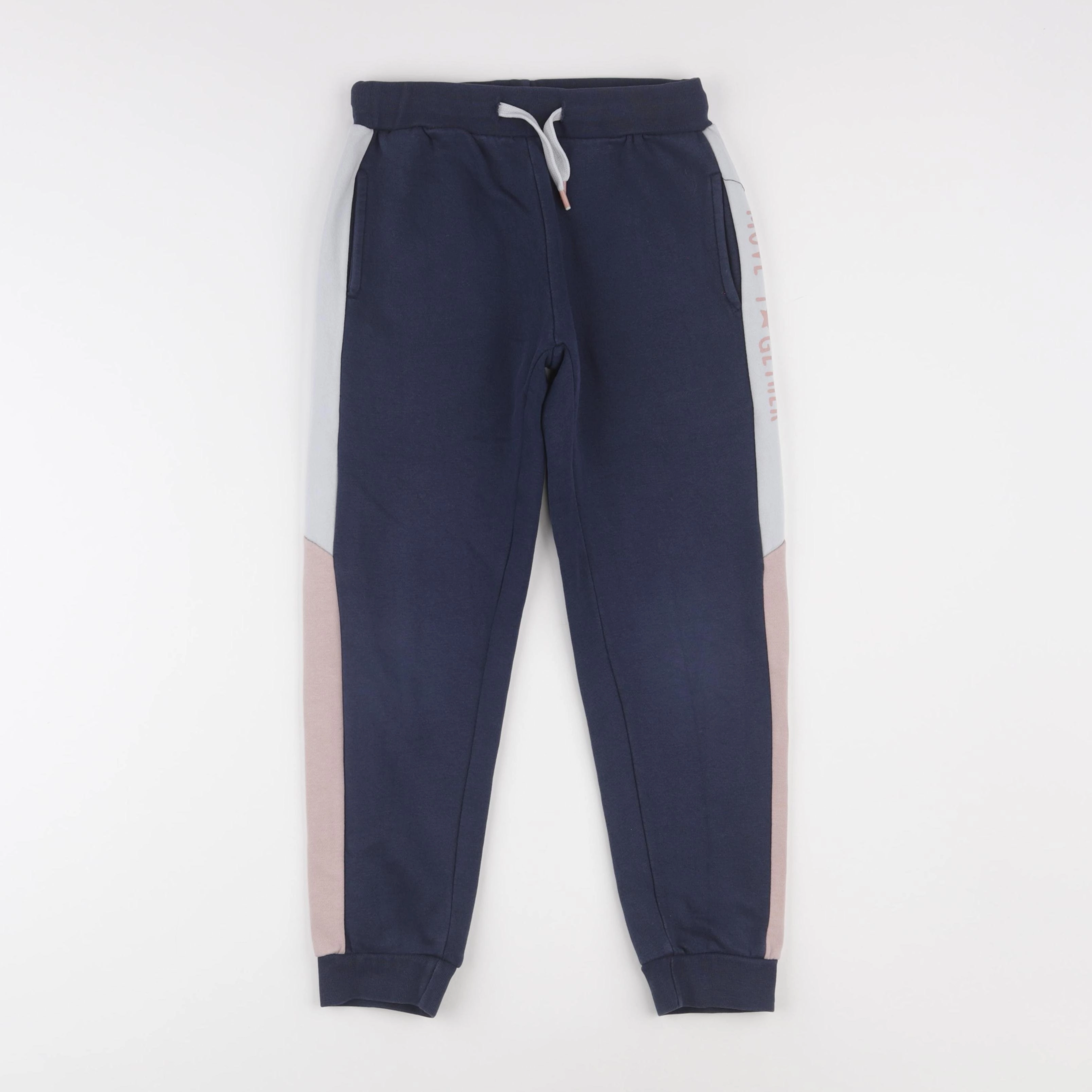 Vertbaudet - jogging bleu - 8 ans