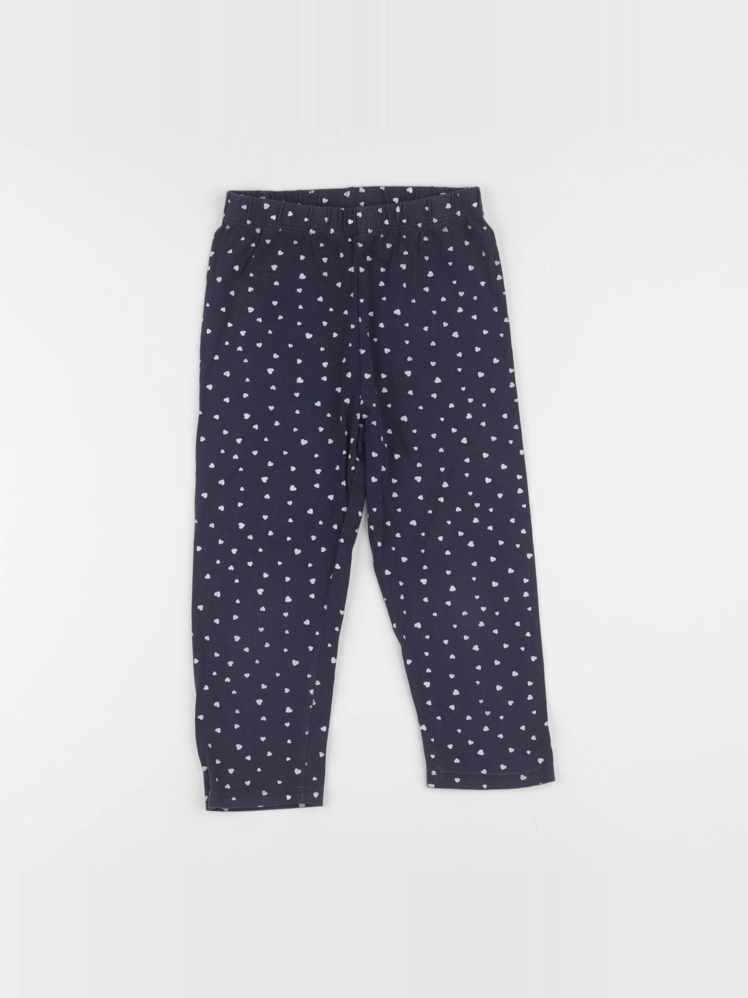 Vertbaudet - legging bleu - 8 ans