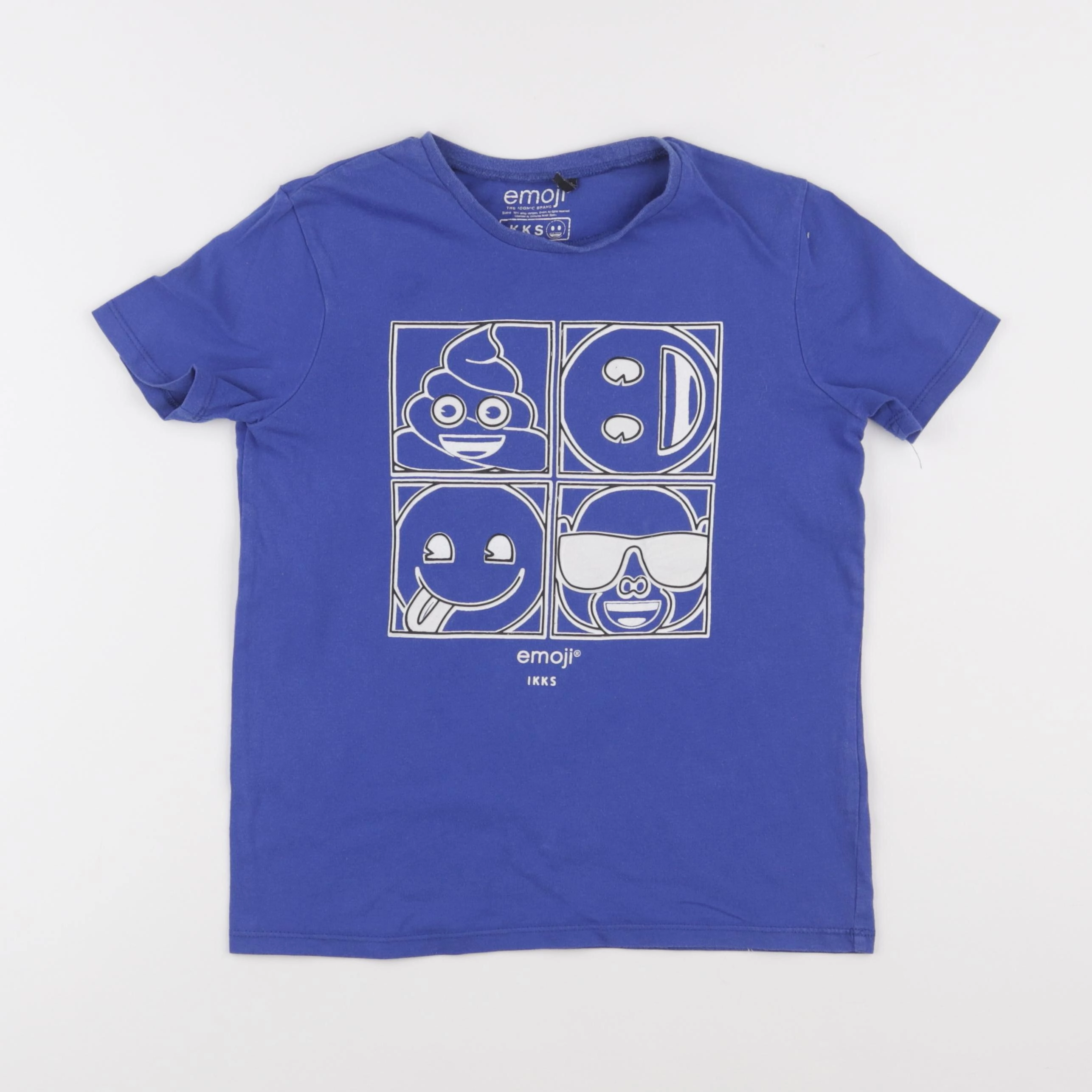 IKKS - tee-shirt bleu - 10 ans