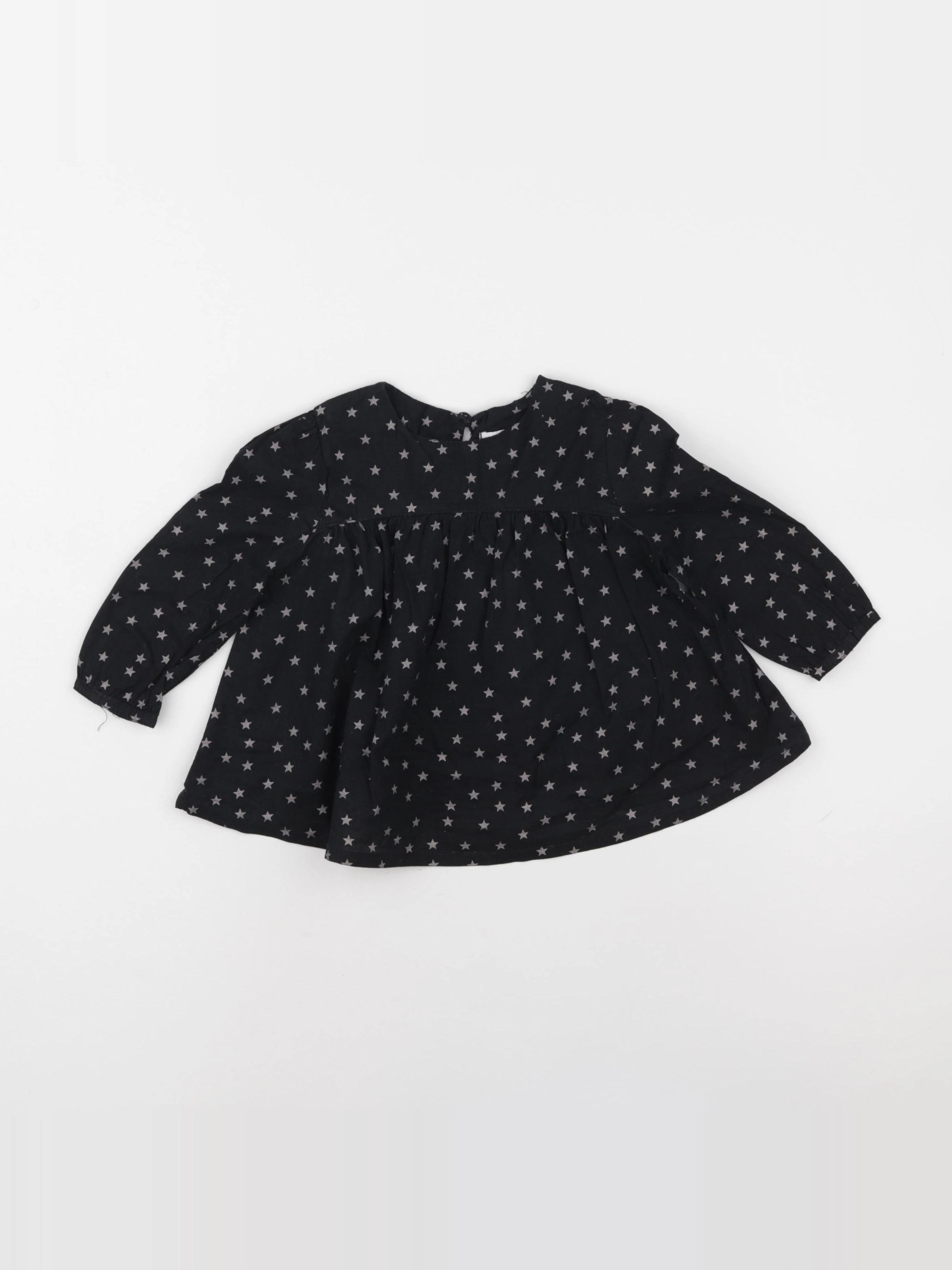 Vertbaudet - blouse noir - 2 ans