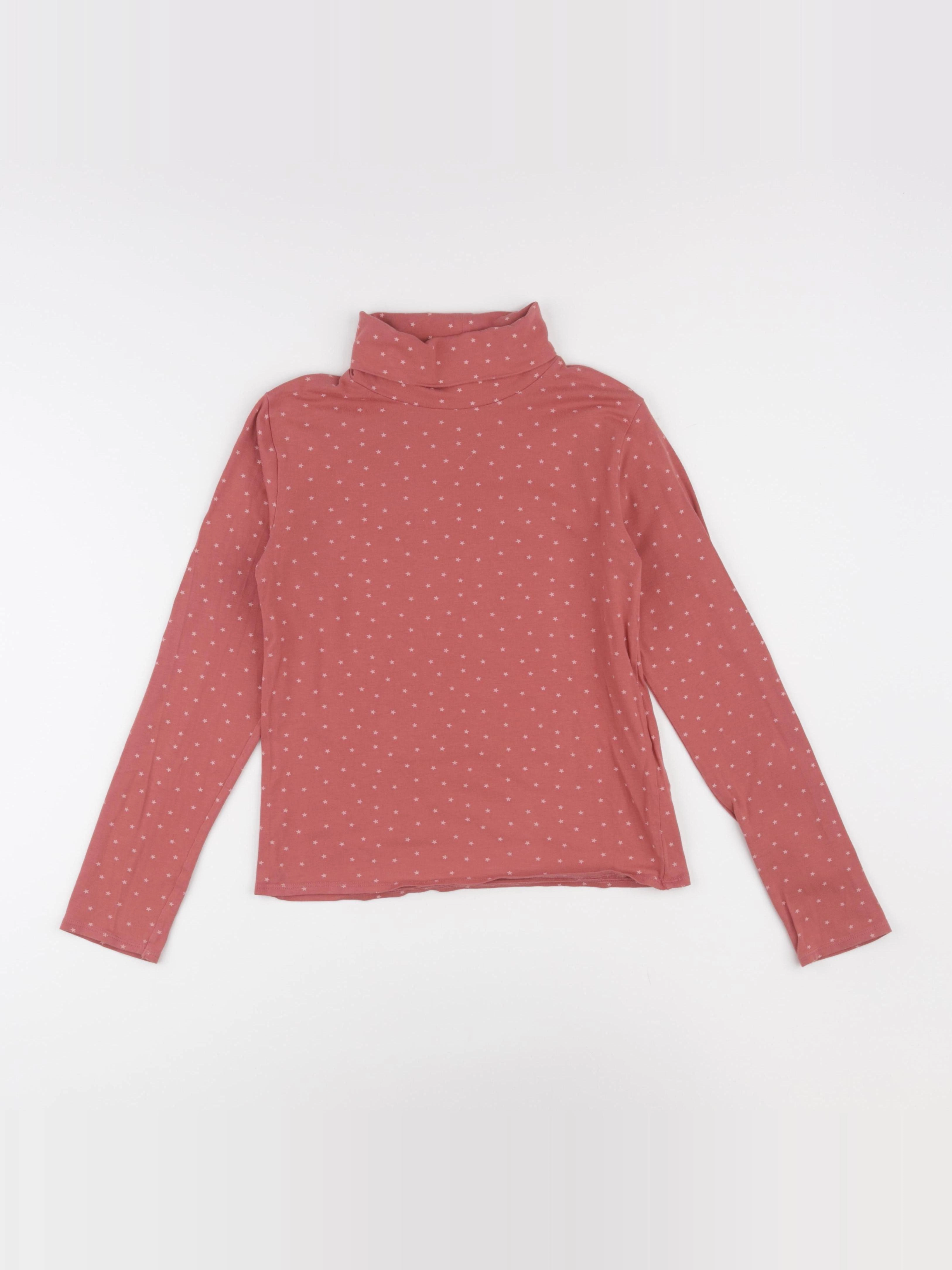 Vertbaudet - sous-pull rose - 10 ans