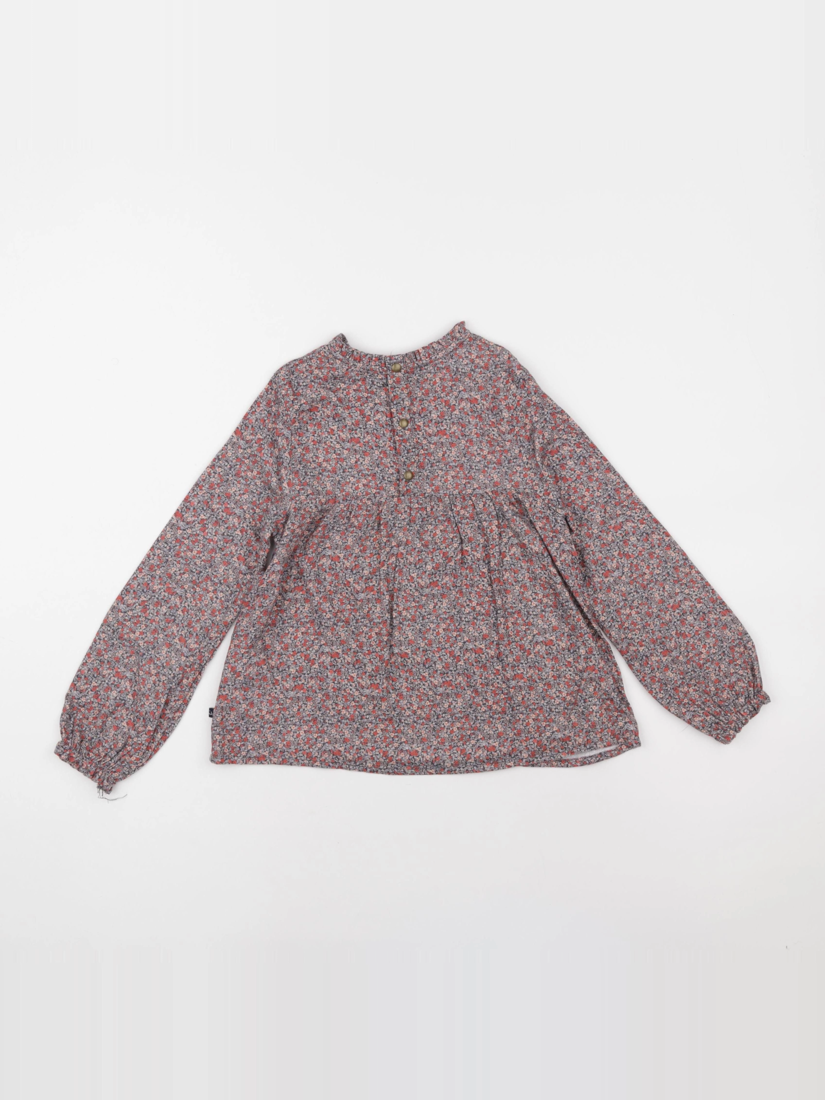 IKKS - blouse rouge - 8 ans