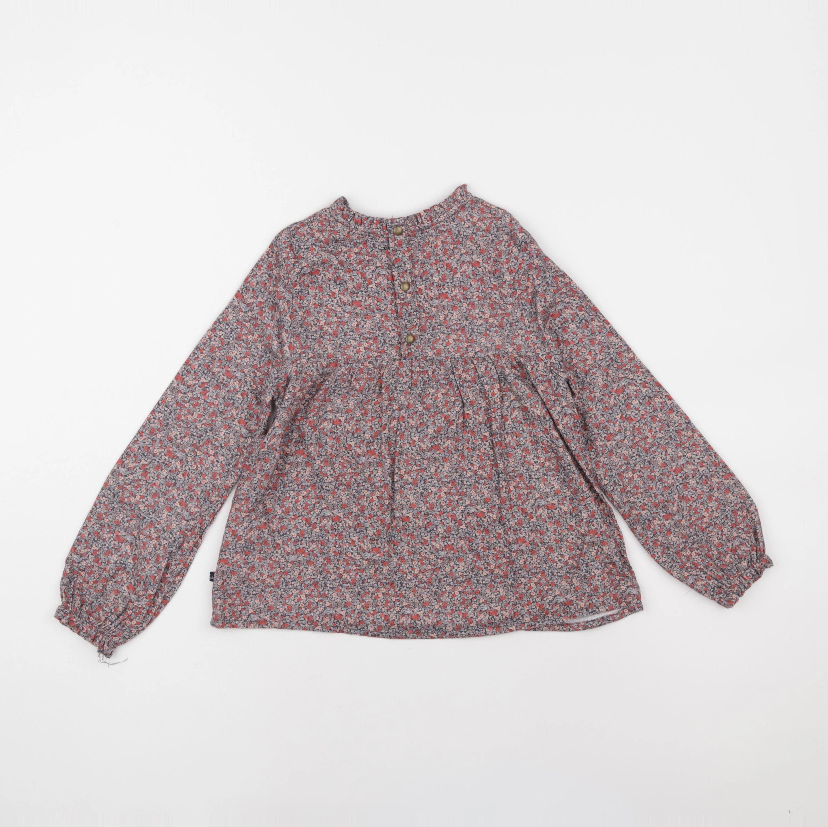 IKKS - blouse rouge - 8 ans
