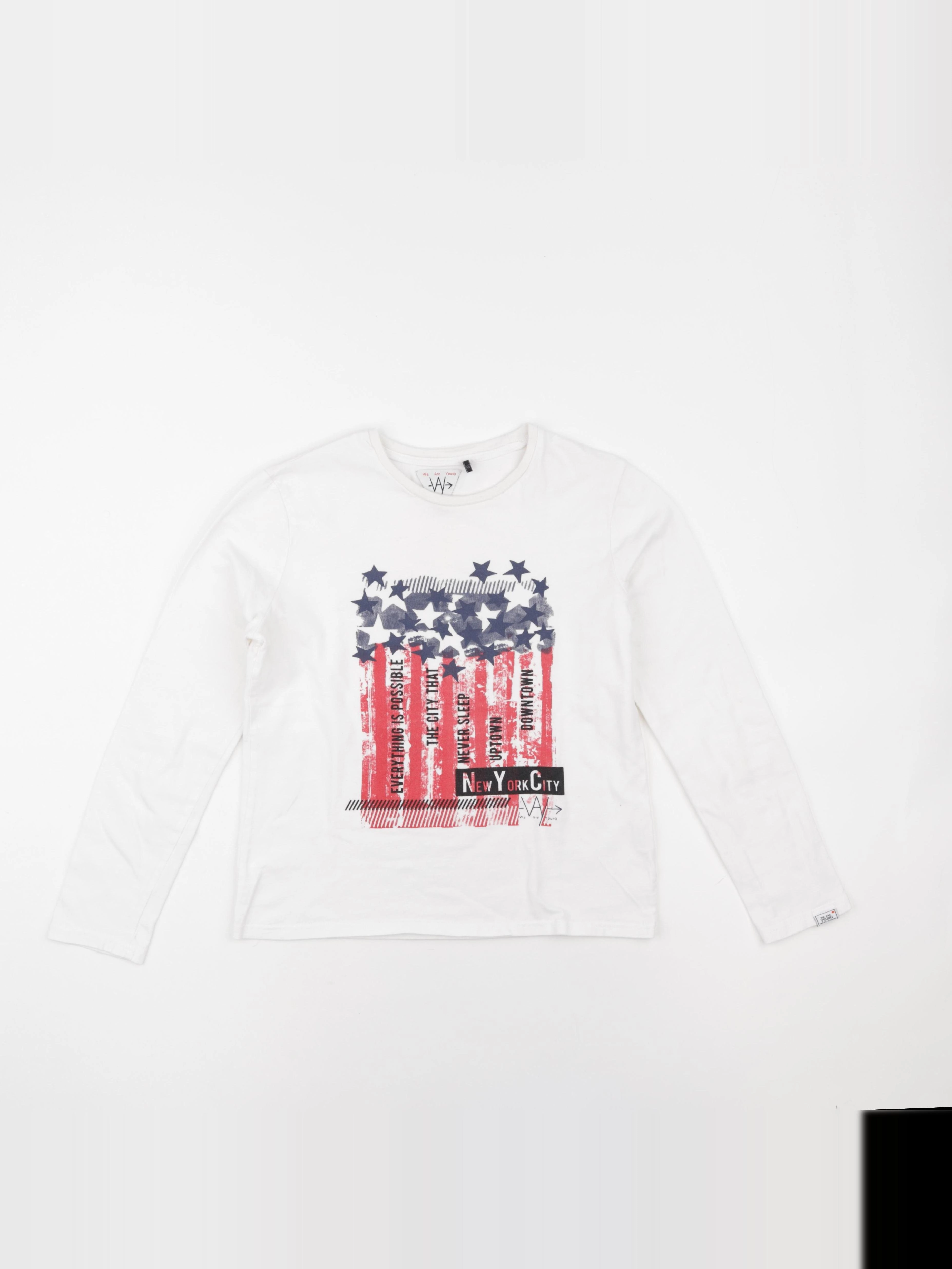 IKKS - tee-shirt blanc - 10 ans