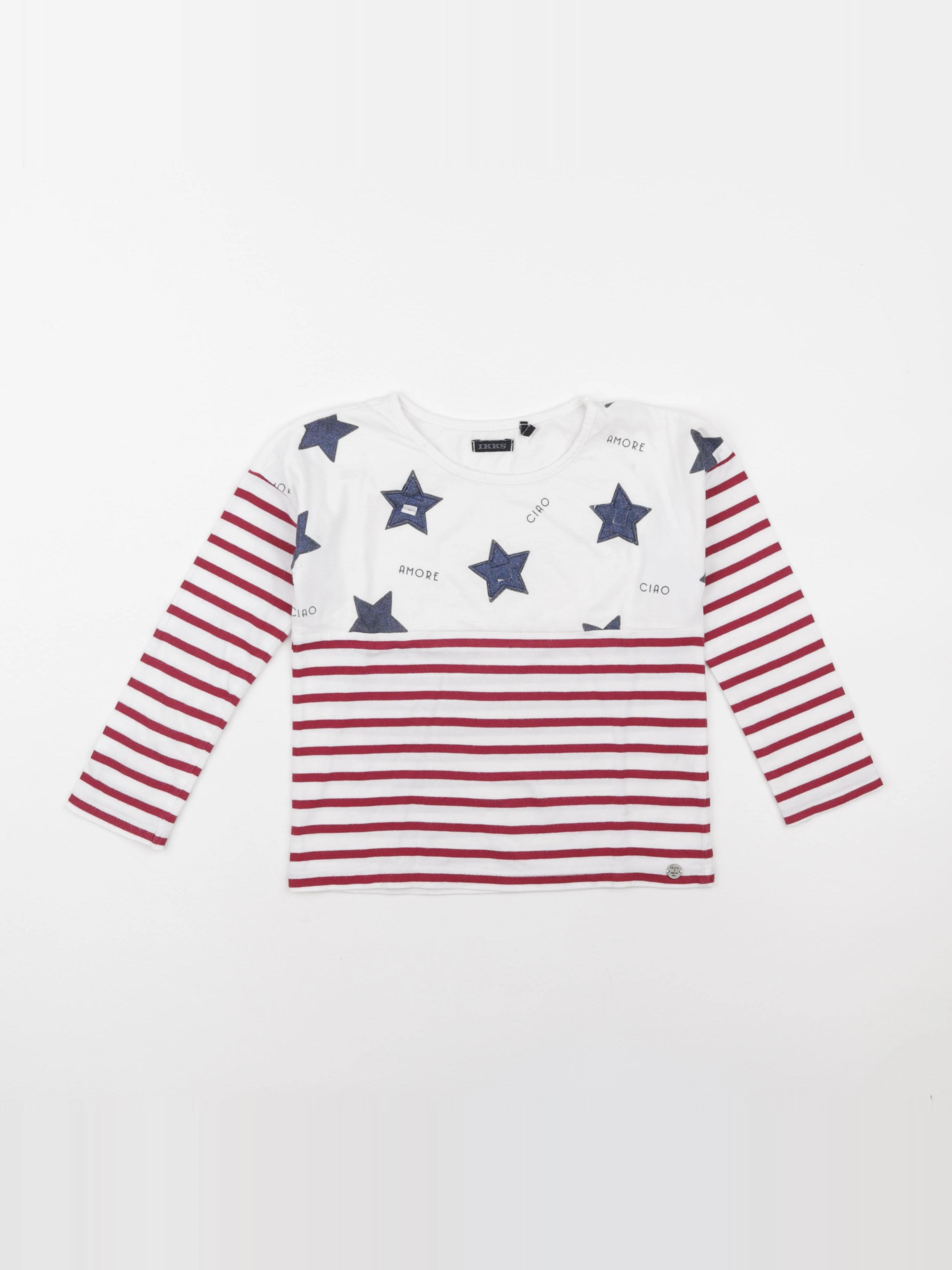 IKKS - tee-shirt rouge - 4 ans