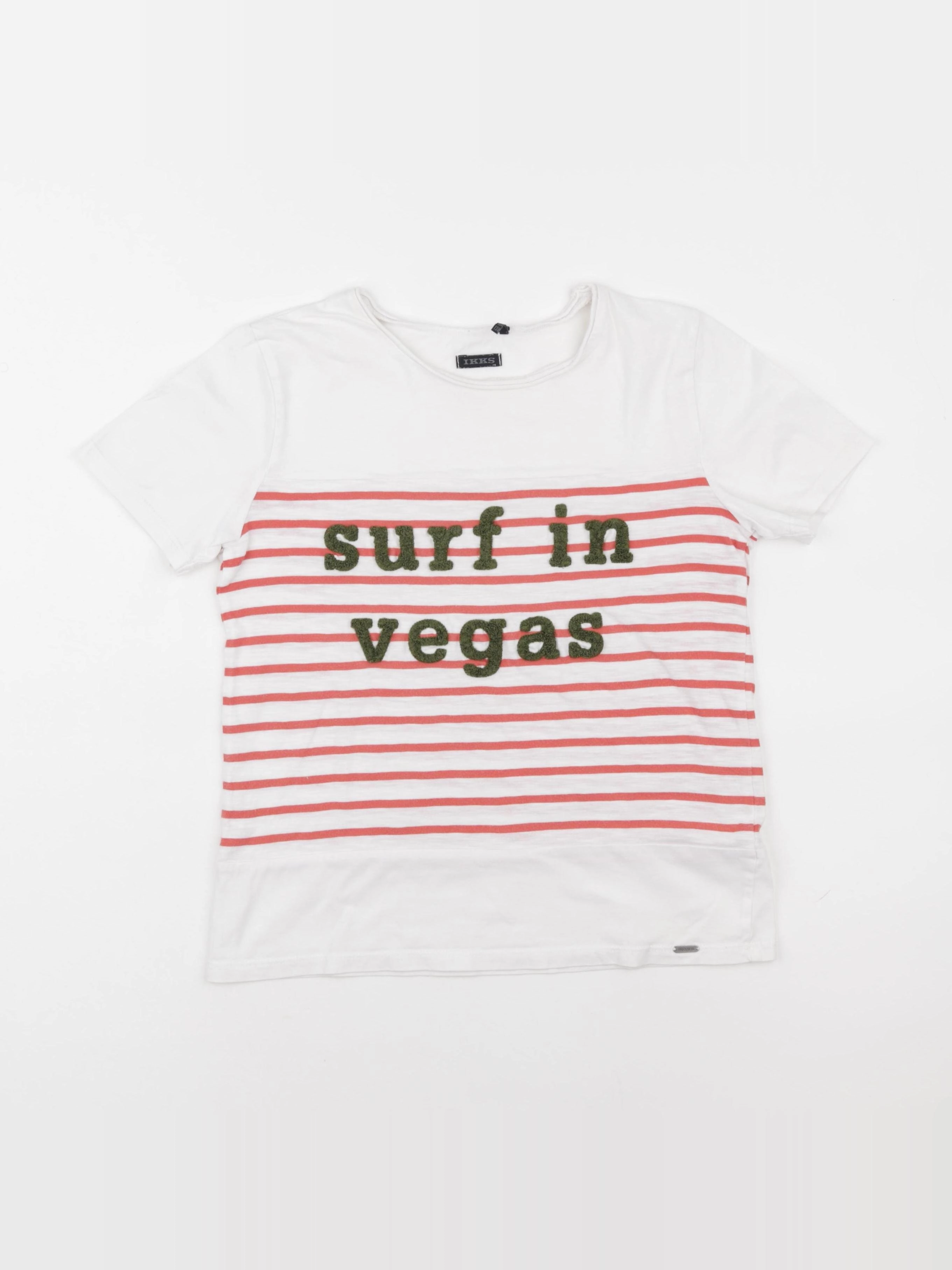IKKS - tee-shirt rouge - 10 ans