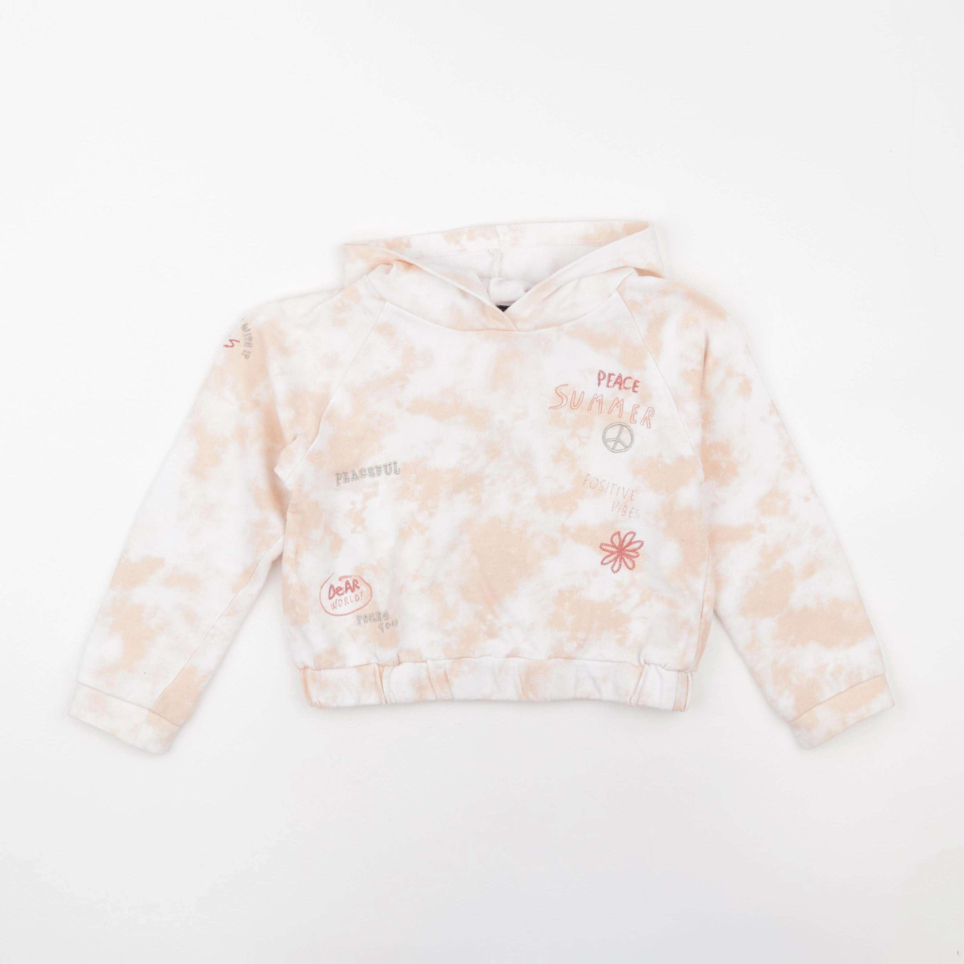 IKKS - sweat rose - 8 ans