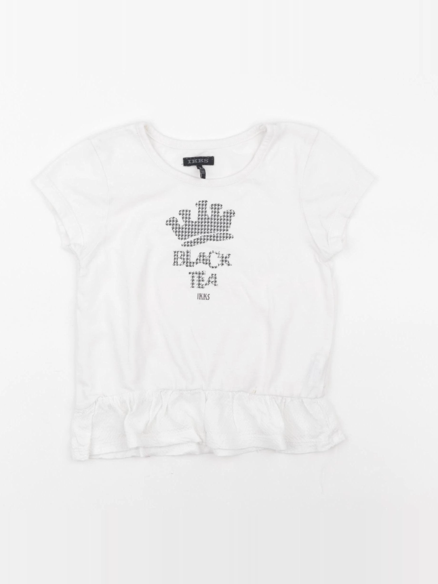IKKS - tee-shirt blanc - 3 ans