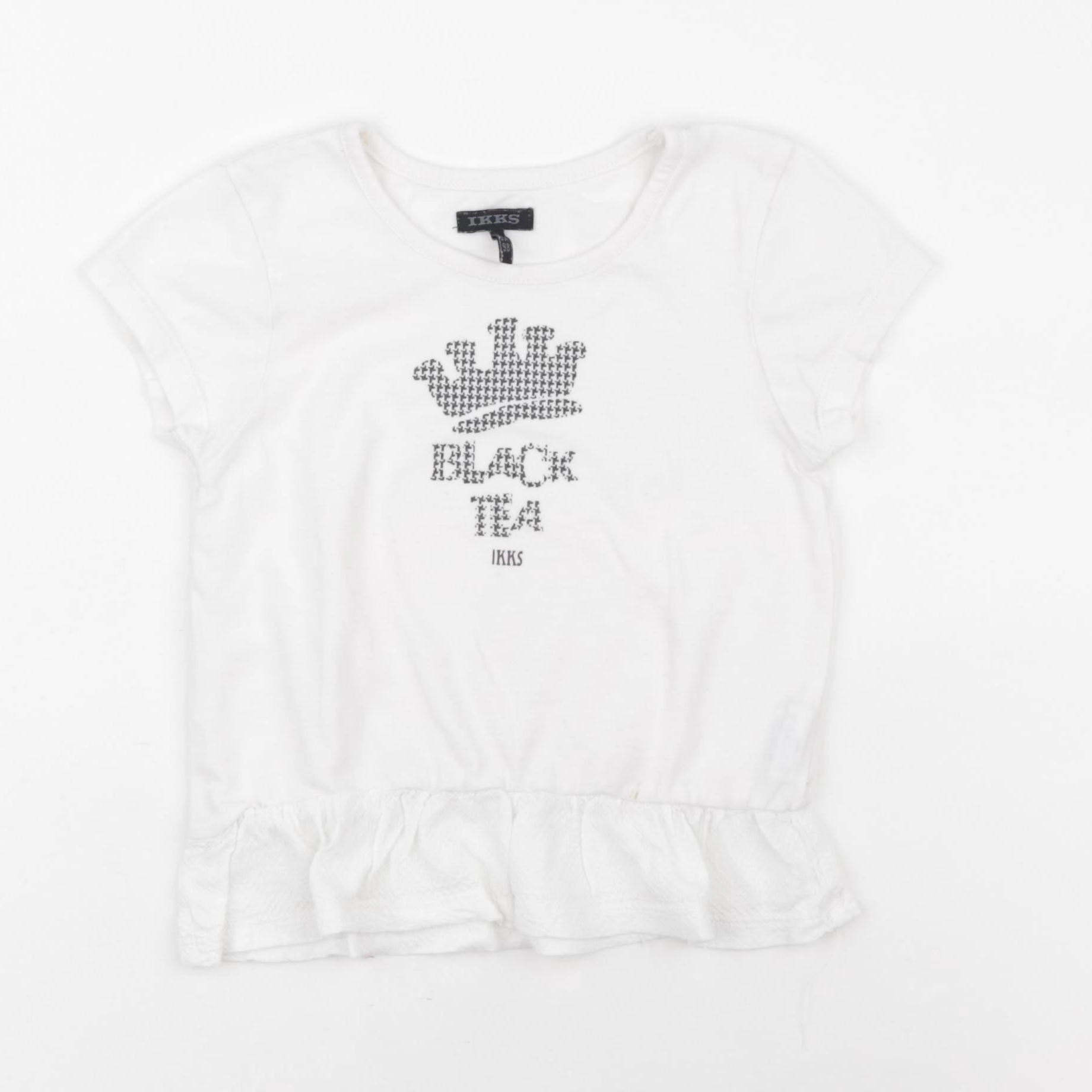 IKKS - tee-shirt blanc - 3 ans