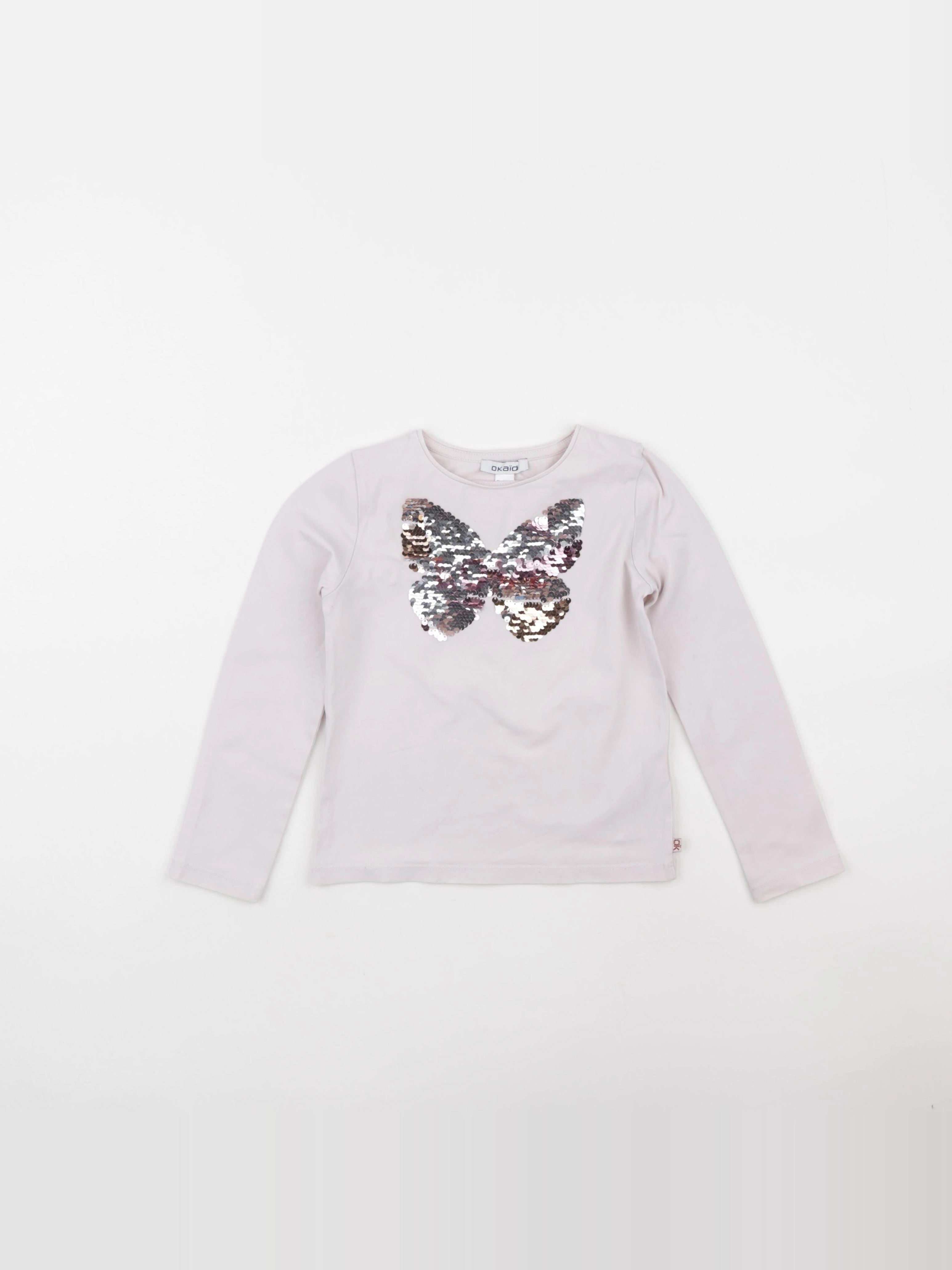 Okaidi - tee-shirt rose - 5 ans