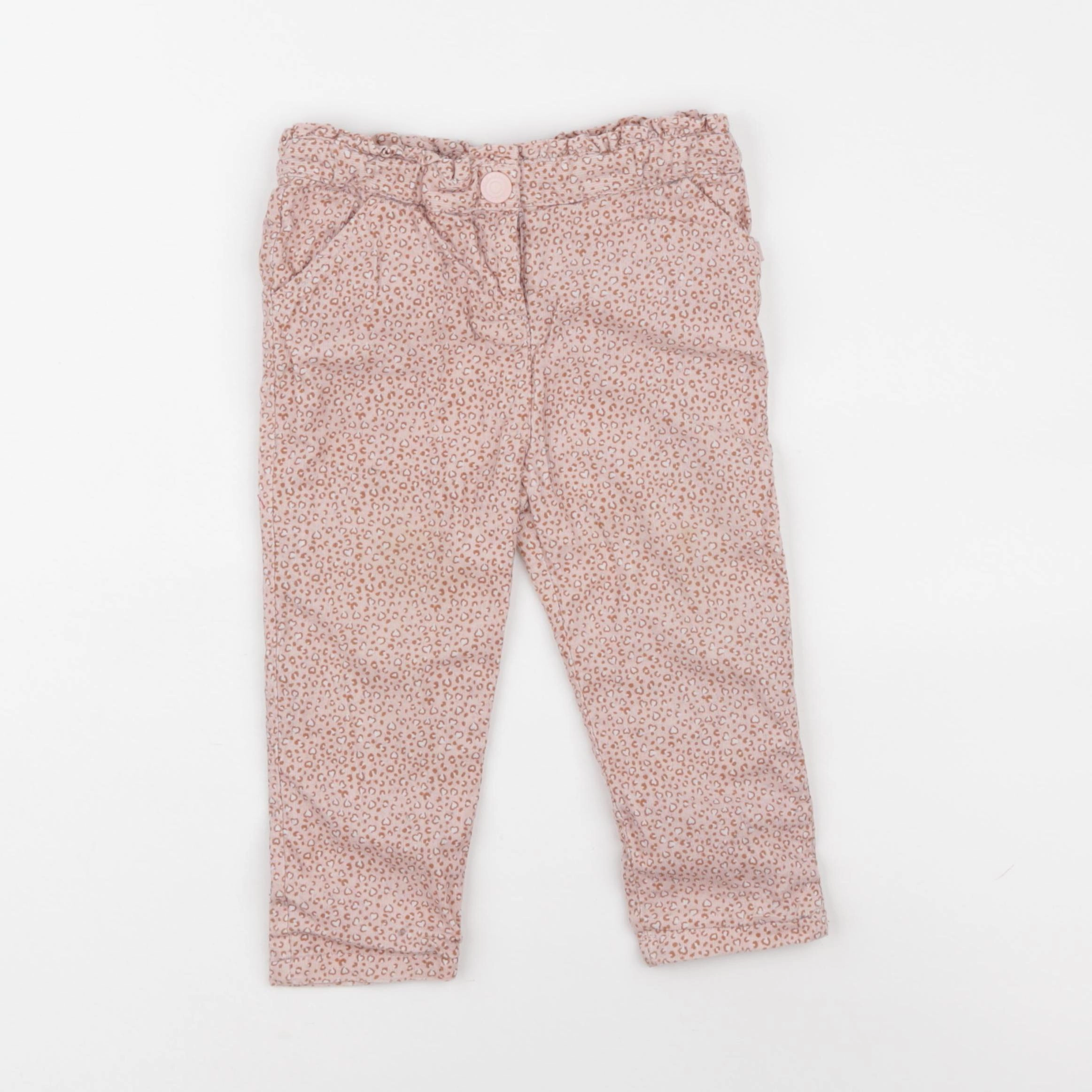 Cadet Rousselle - pantalon rose - 24 mois