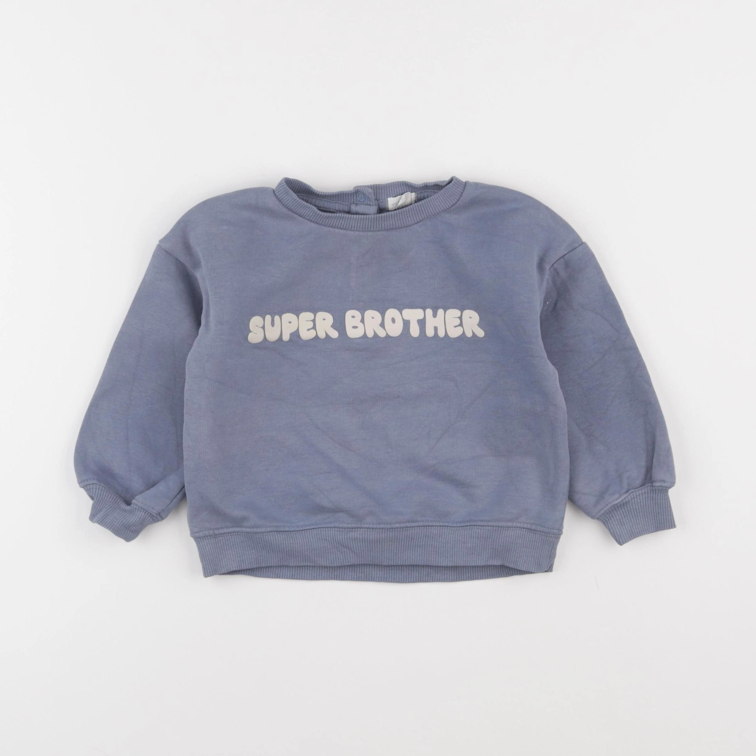Vertbaudet - sweat bleu - 2 ans