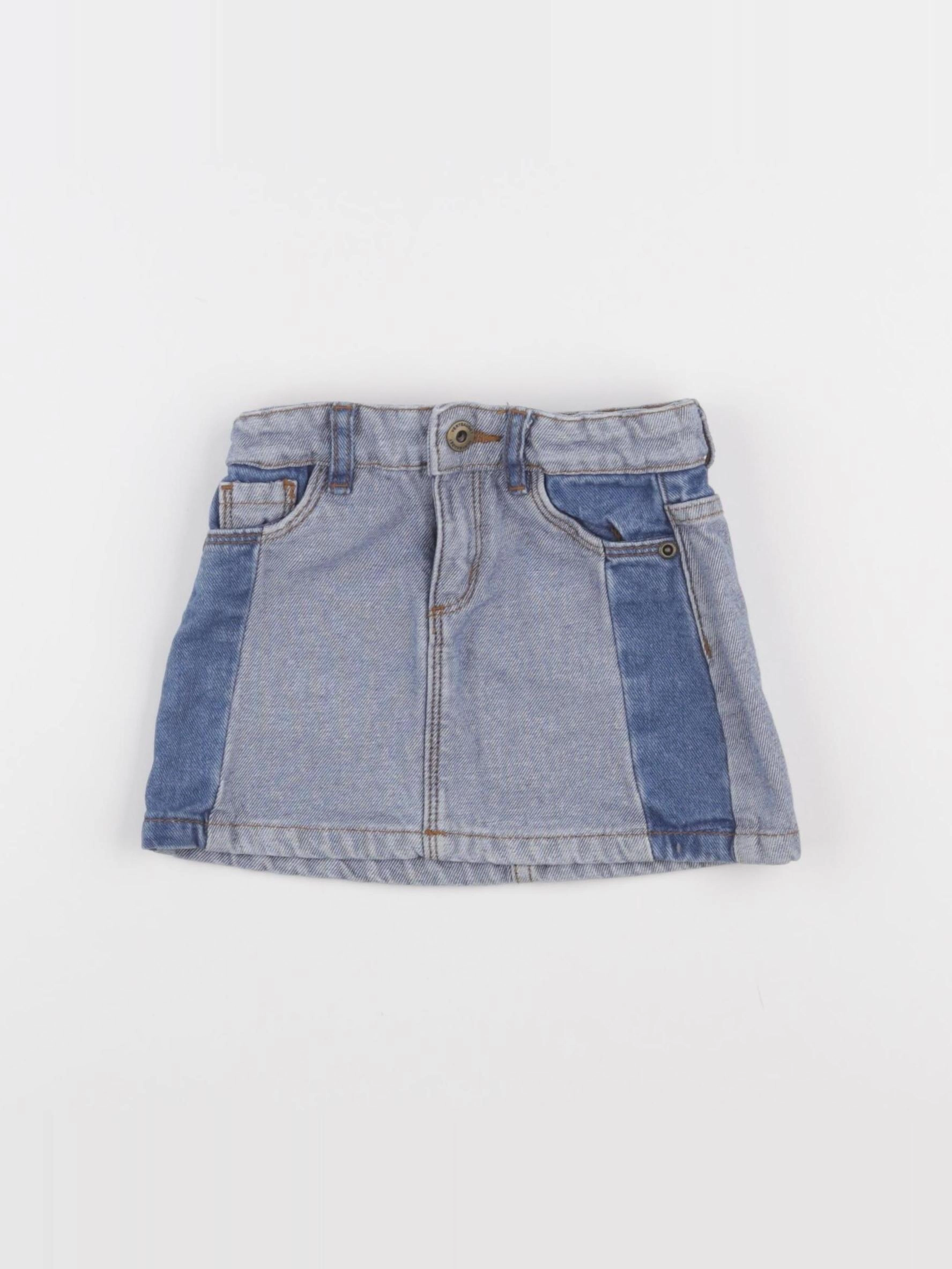 Vertbaudet - jupe bleu - 3 ans